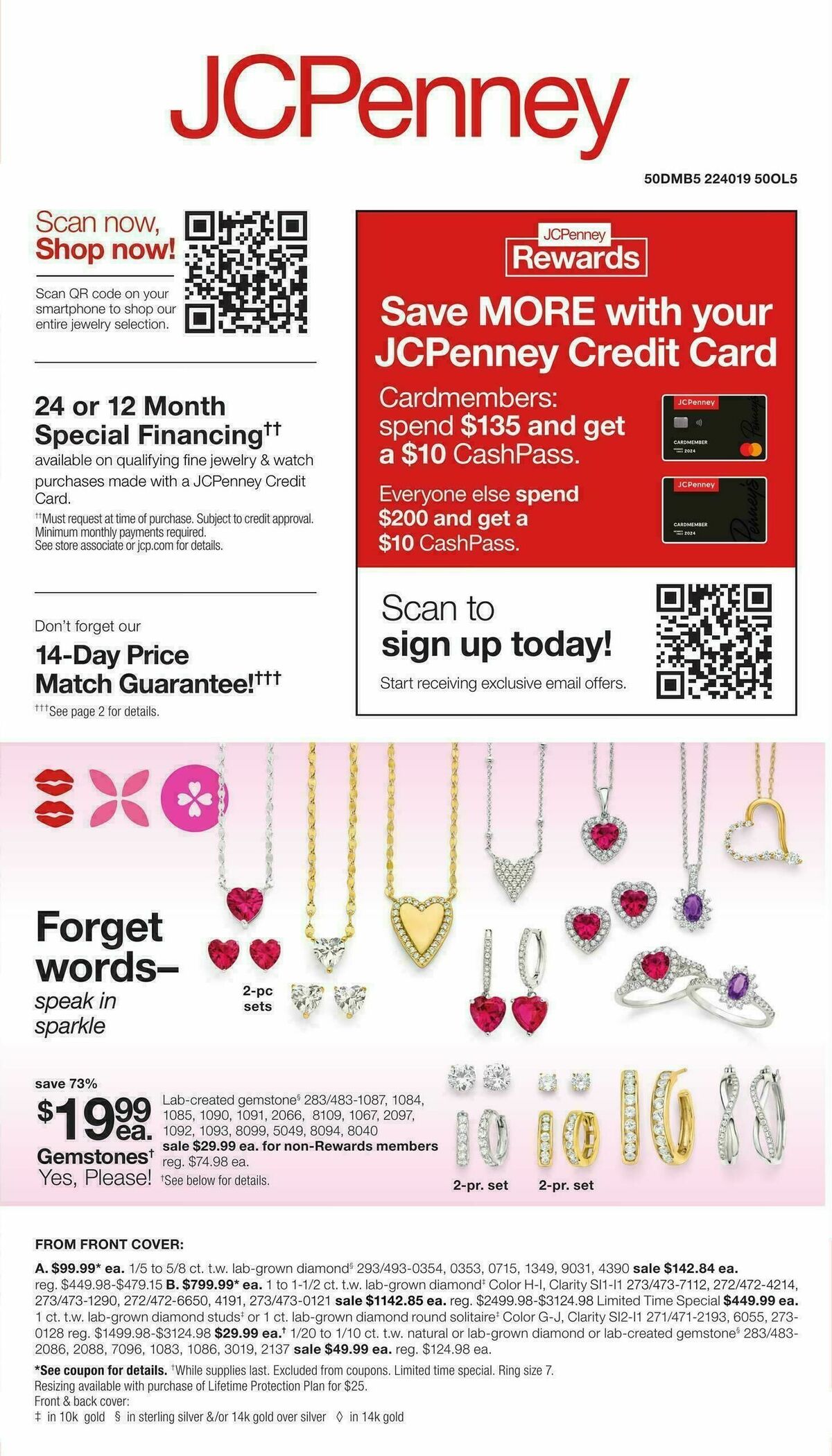 JCPenney Valentine’s Day Jewelry Sale Weekly Ad from January 17