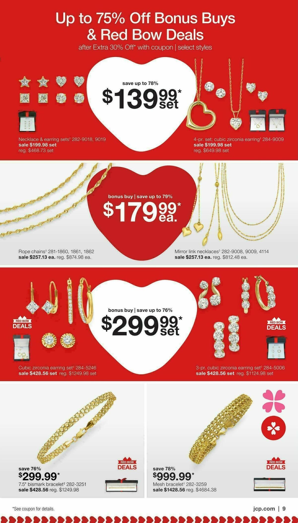 JCPenney Valentine’s Day Jewelry Sale Weekly Ad from January 17