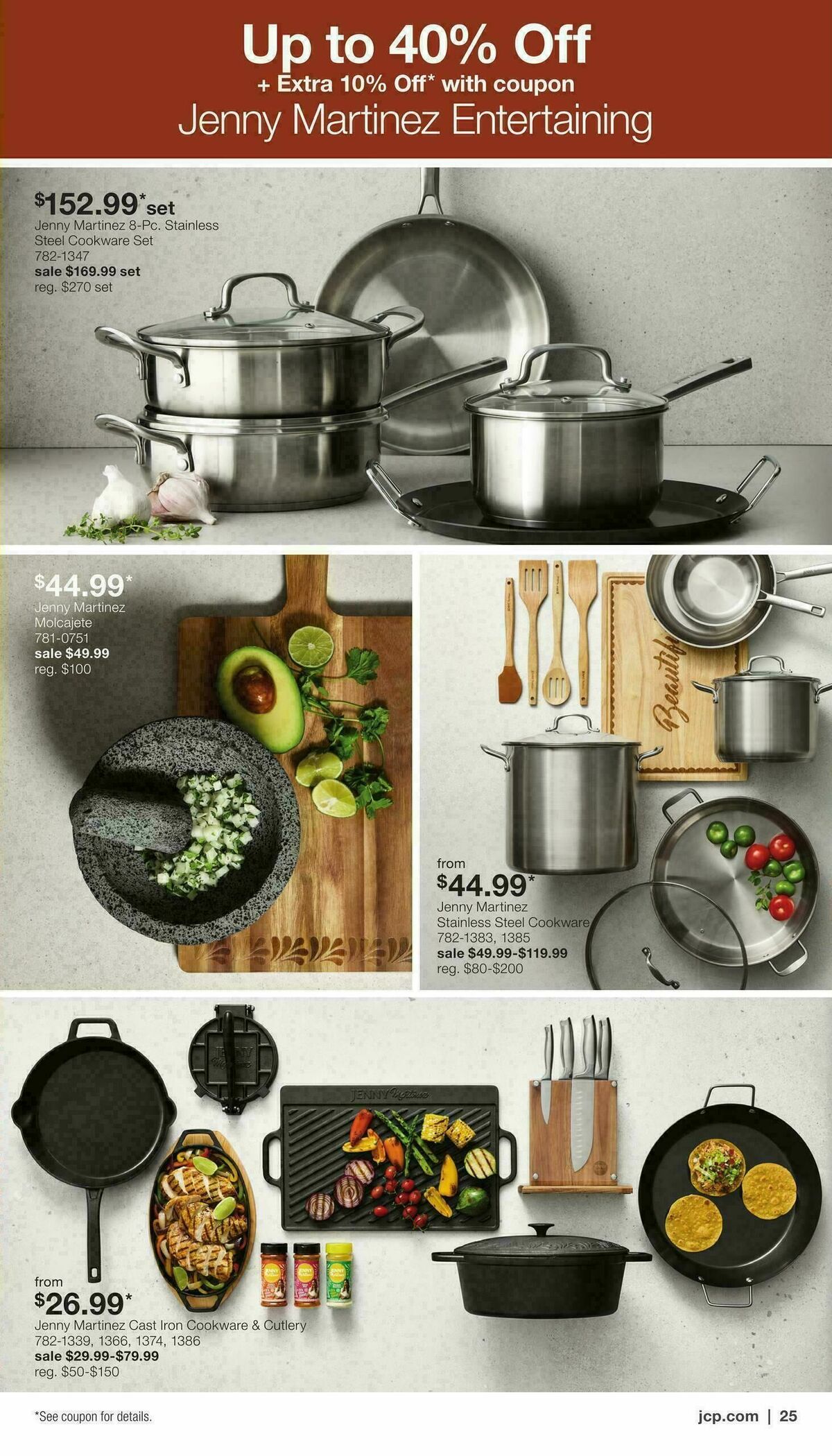 JCPenney Presidents Day Home Sale Weekly Ad from February 2