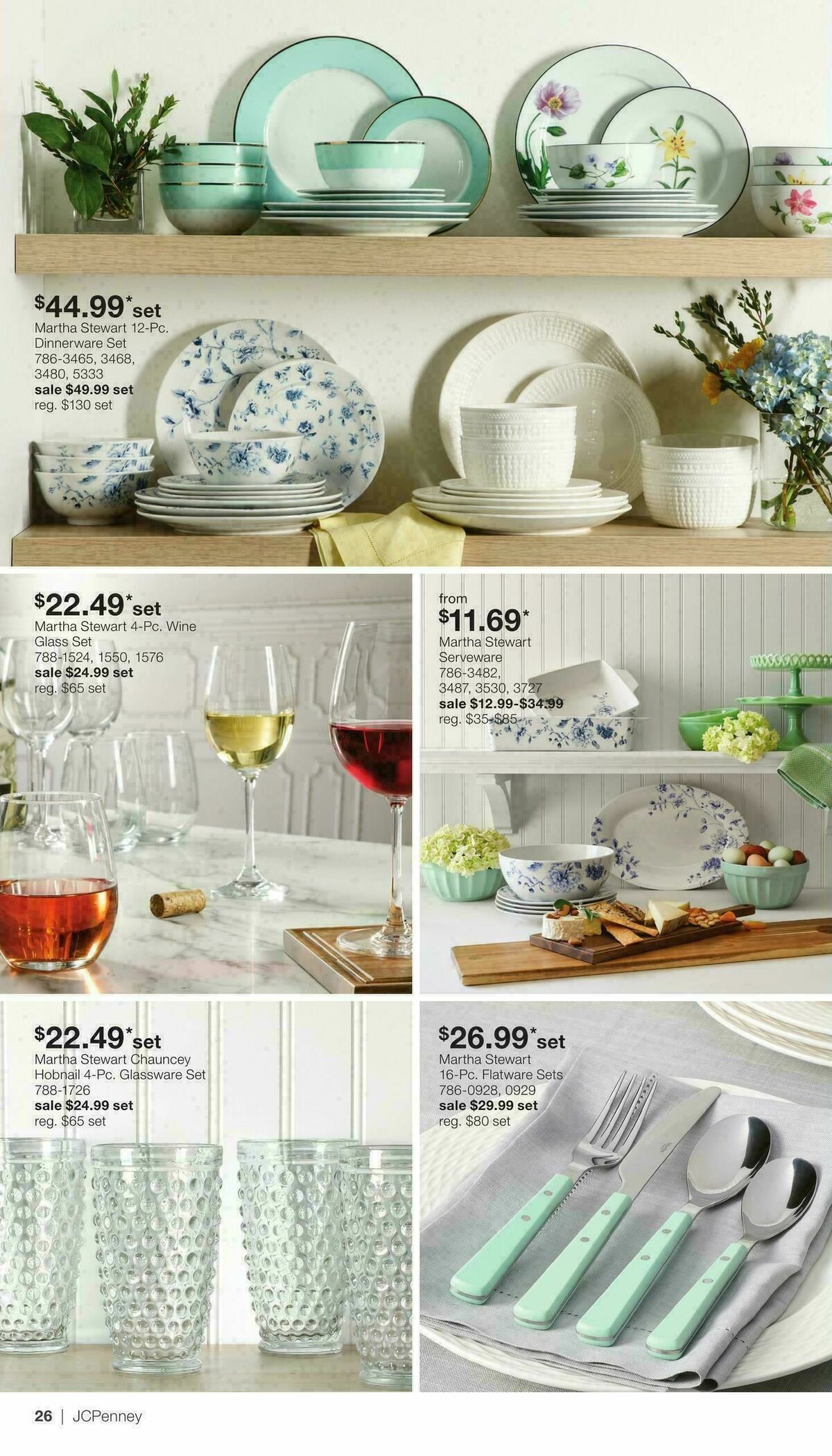 JCPenney Presidents Day Home Sale Weekly Ad from February 2