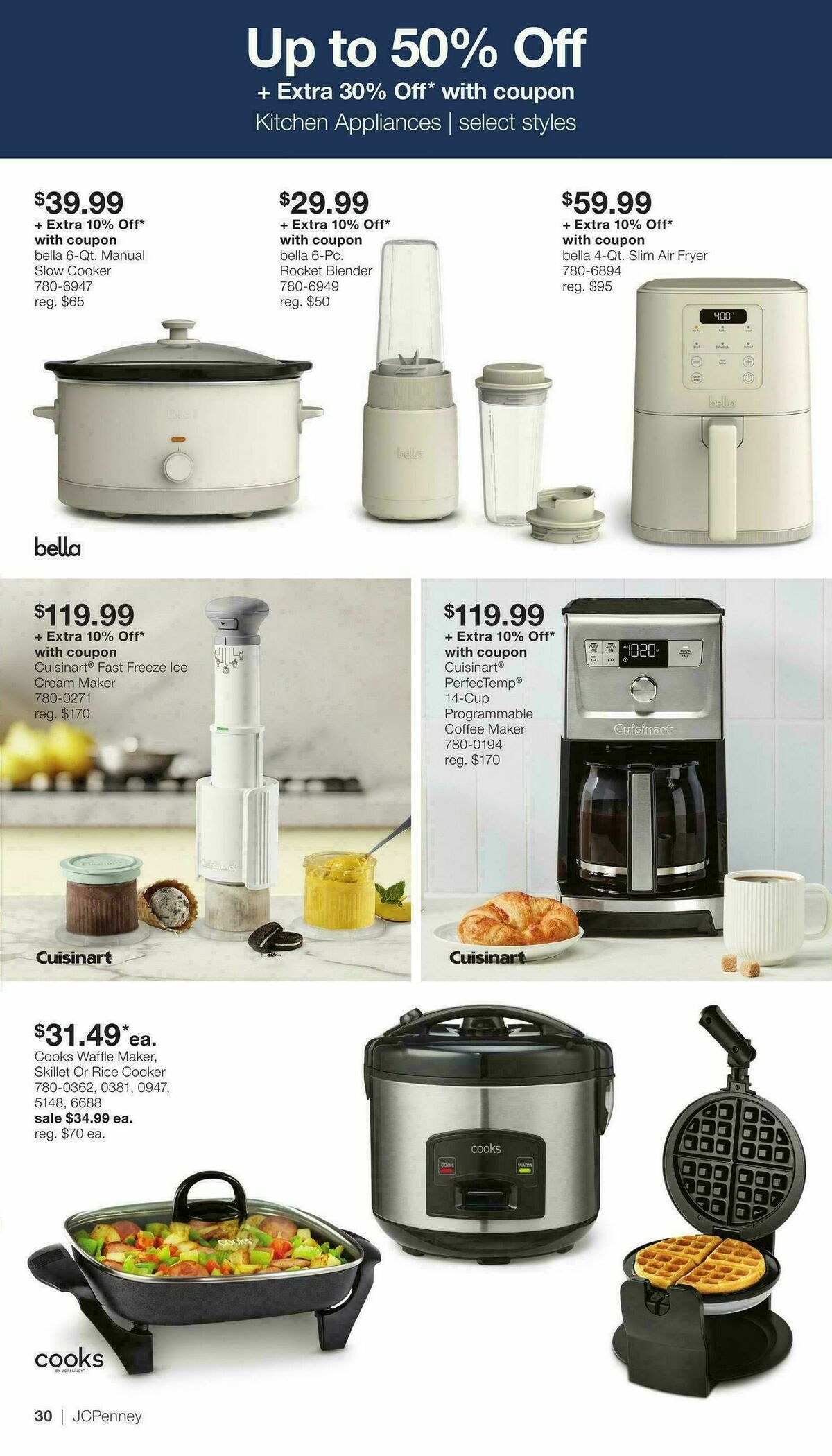 JCPenney Presidents Day Home Sale Weekly Ad from February 2