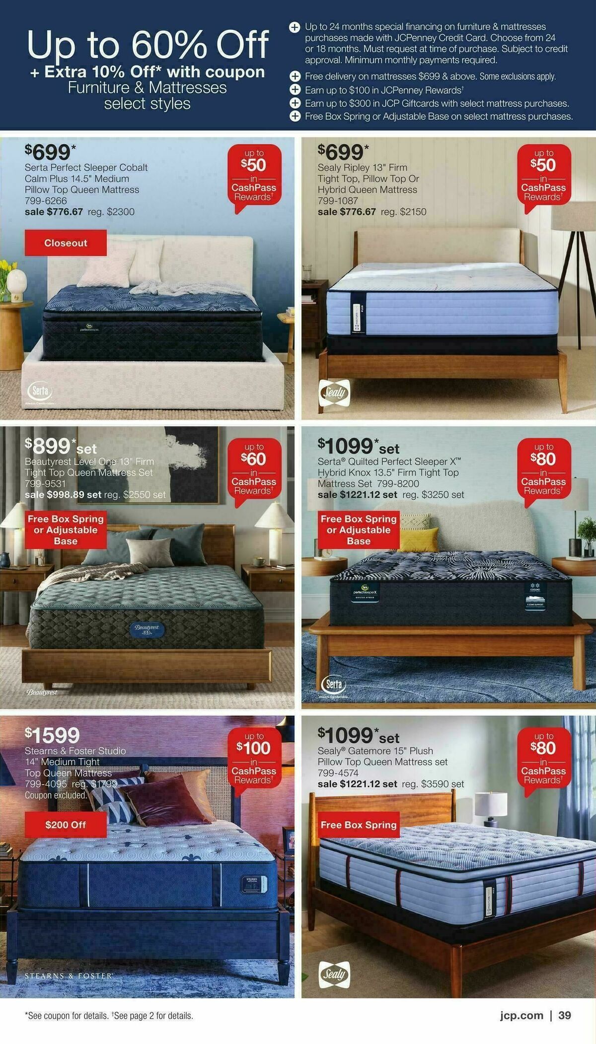 JCPenney Presidents Day Home Sale Weekly Ad from February 2