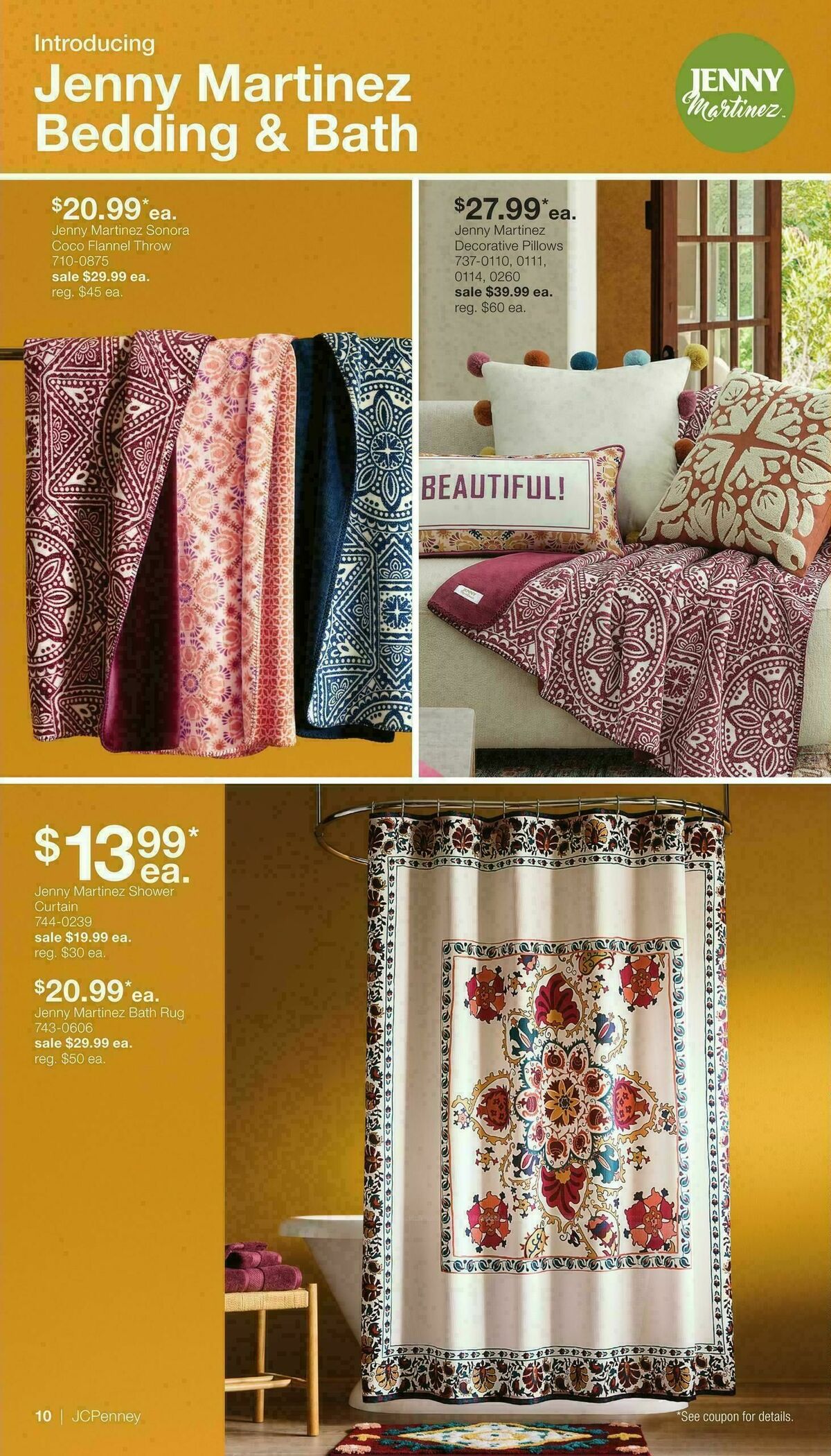 JCPenney Presidents Day Home Sale Weekly Ad from February 2