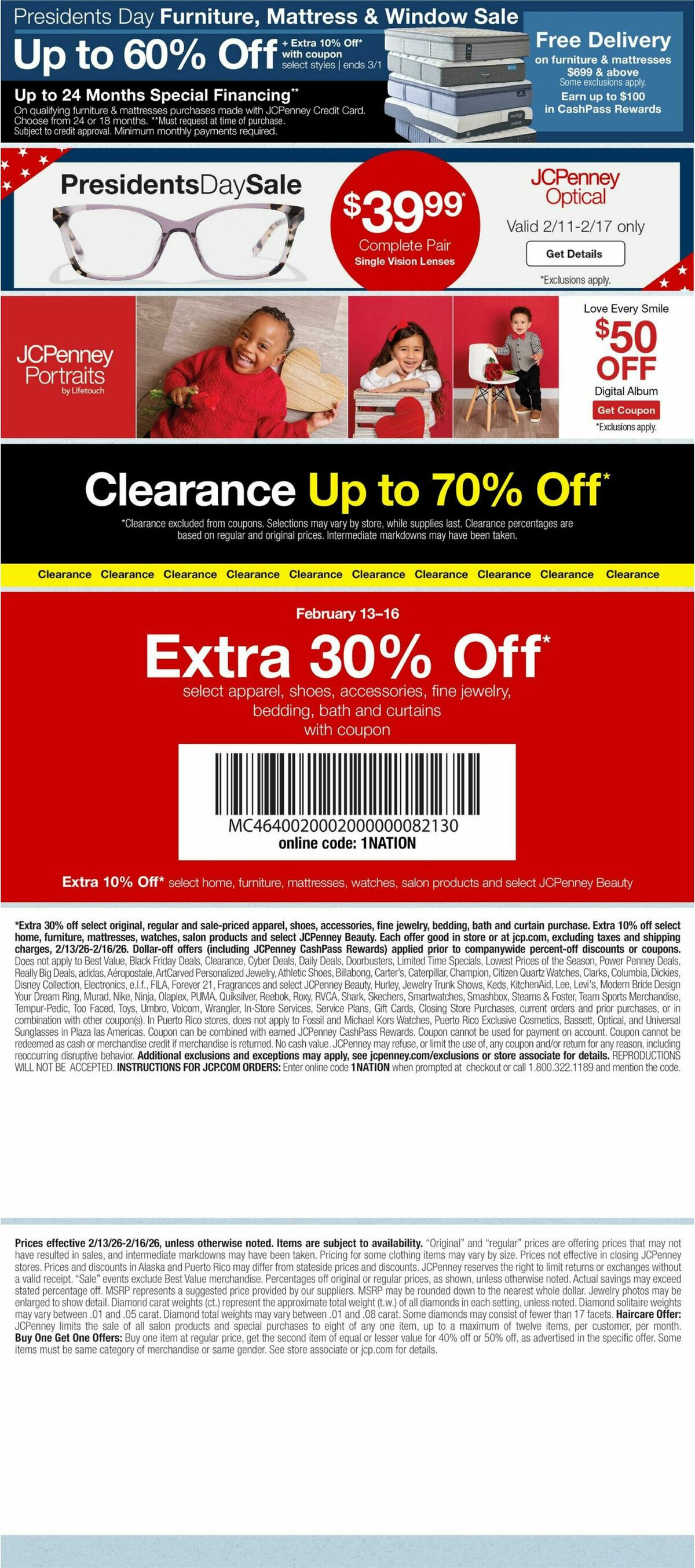 JCPenney Weekly Ad from February 13