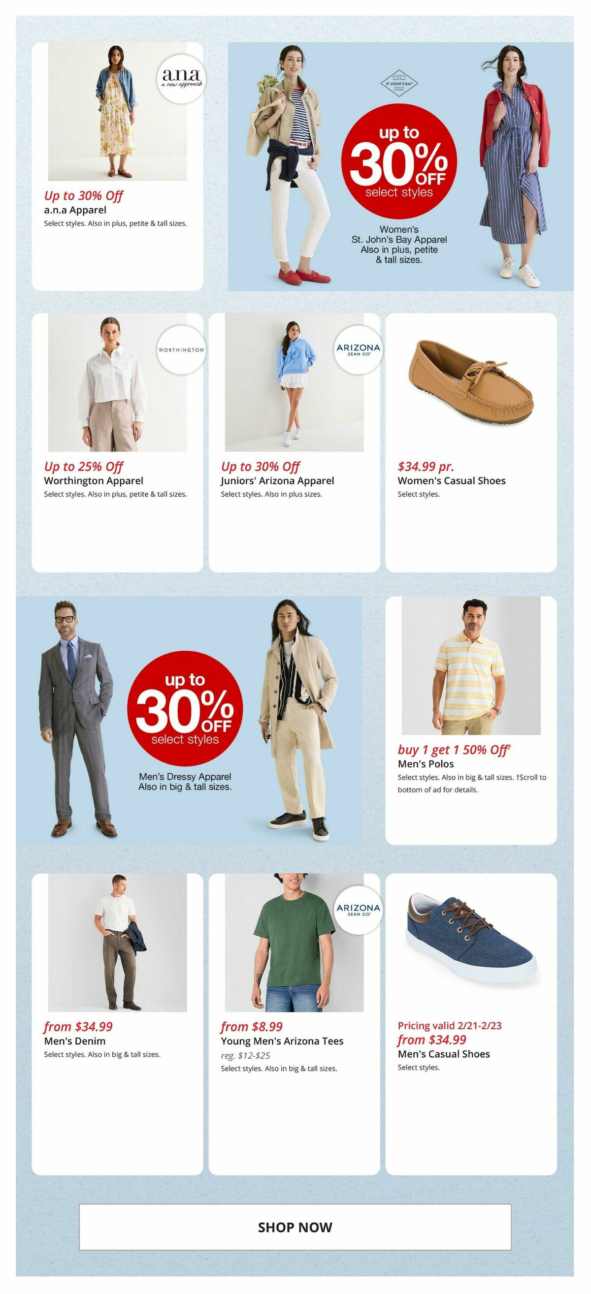 JCPenney Weekly Ad from February 17
