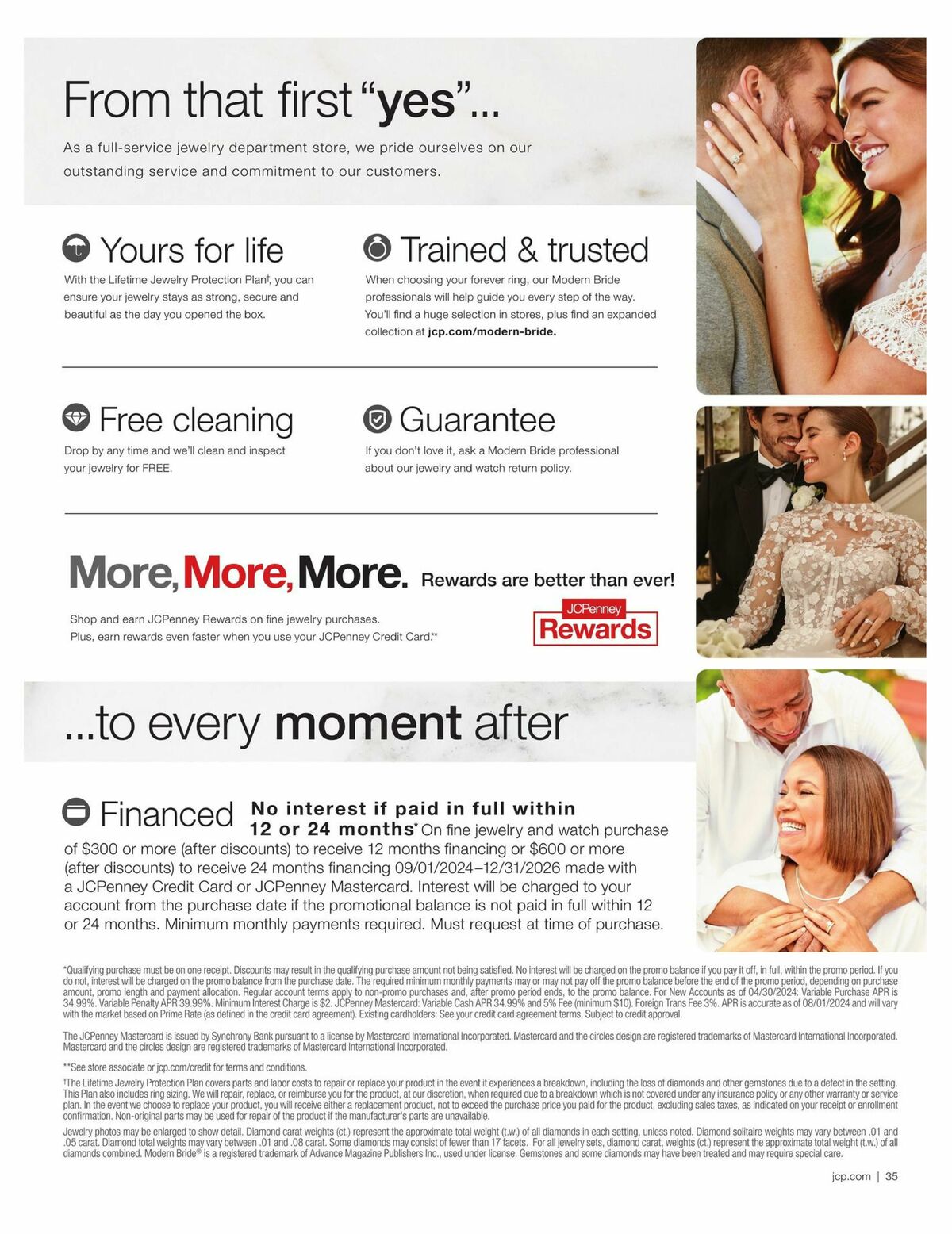 JCPenney Modern Bride Weekly Ad from September 23