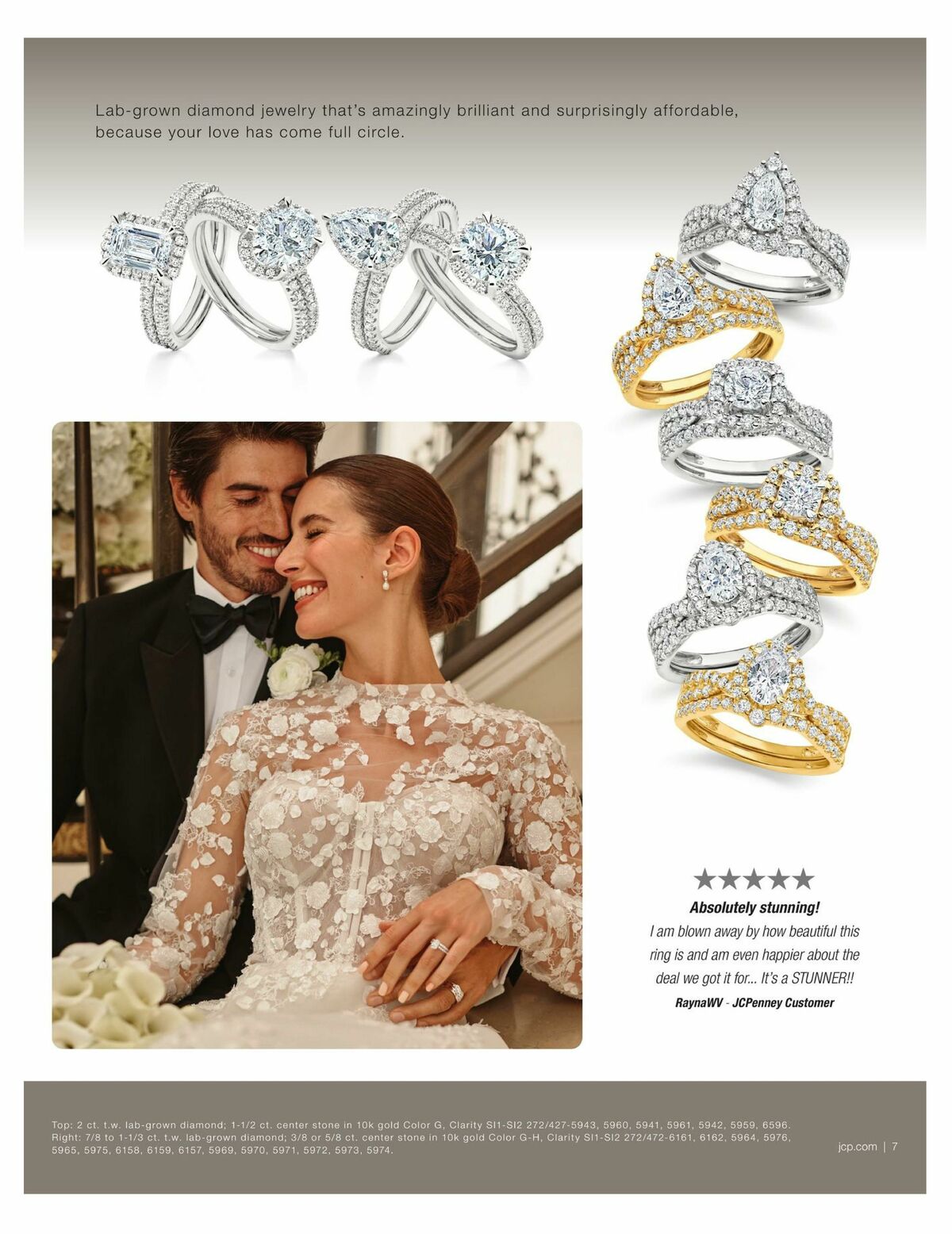 JCPenney Modern Bride Weekly Ad from September 23