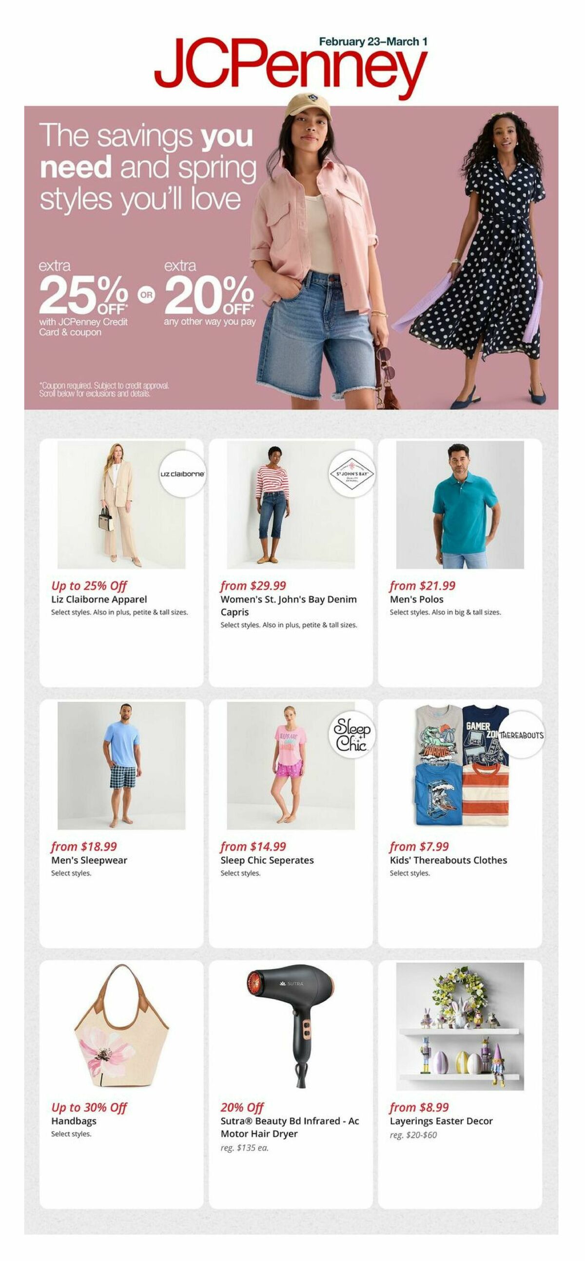 JCPenney Weekly Ad from February 23