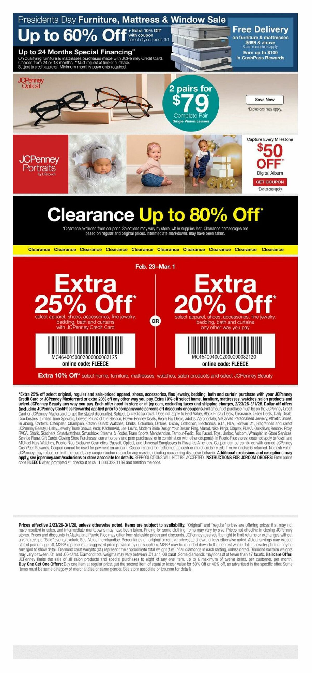JCPenney Weekly Ad from February 23