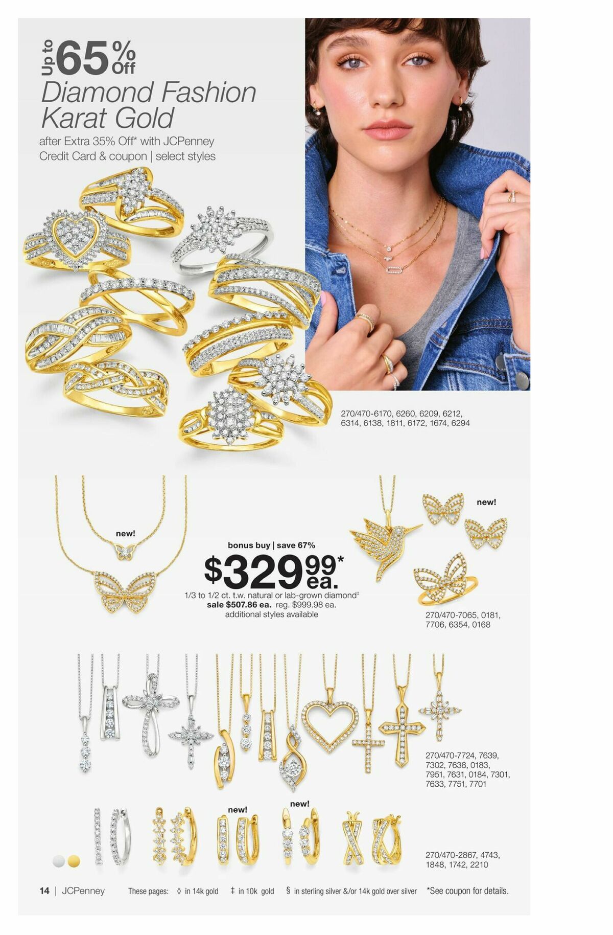 JCPenney Billion Dollar Jewelry Sale Weekly Ad from March 12