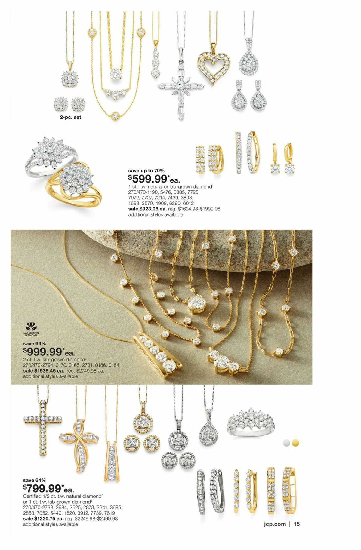 JCPenney Billion Dollar Jewelry Sale Weekly Ad from March 12