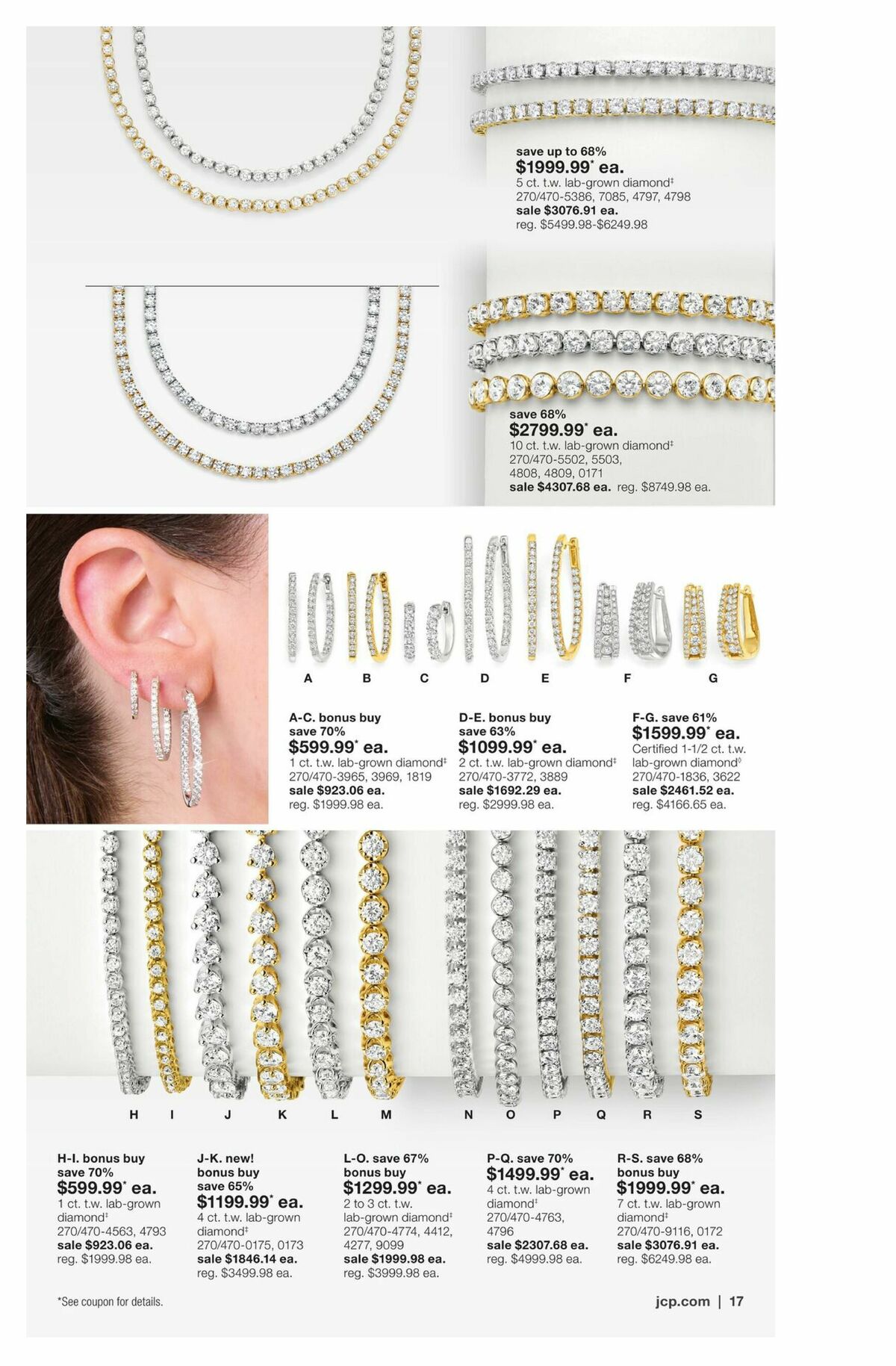 JCPenney Billion Dollar Jewelry Sale Weekly Ad from March 12