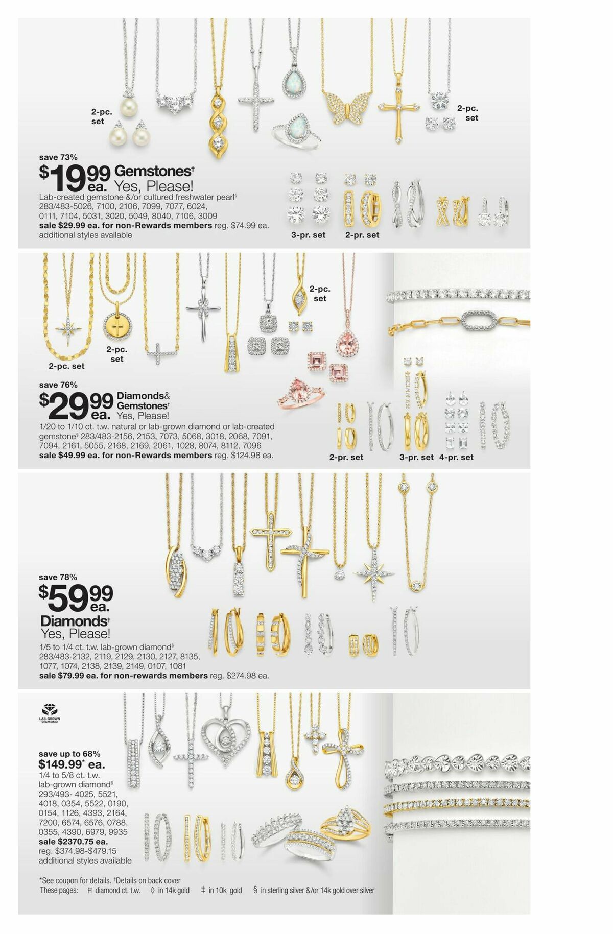 JCPenney Billion Dollar Jewelry Sale Weekly Ad from March 12