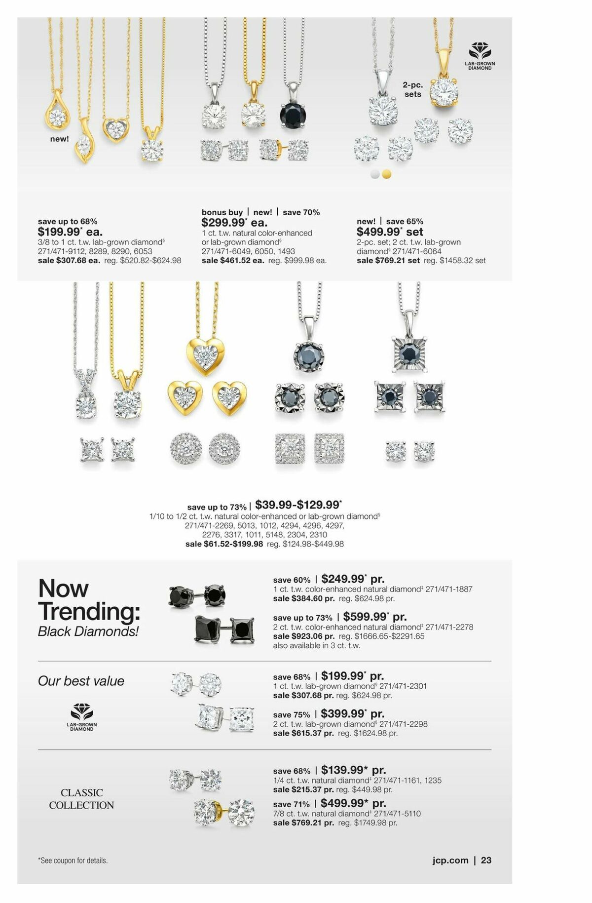 JCPenney Billion Dollar Jewelry Sale Weekly Ad from March 12