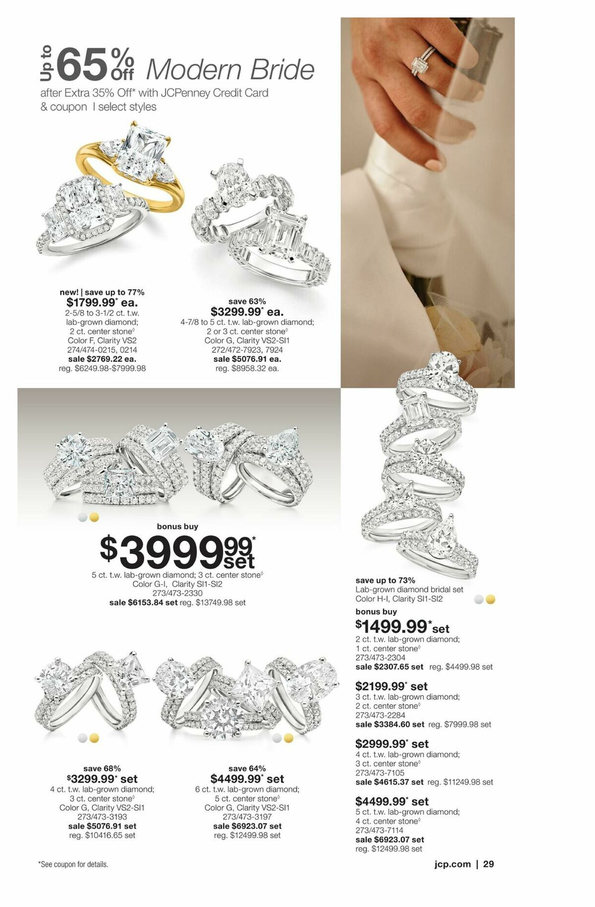 JCPenney Billion Dollar Jewelry Sale Weekly Ad from March 12