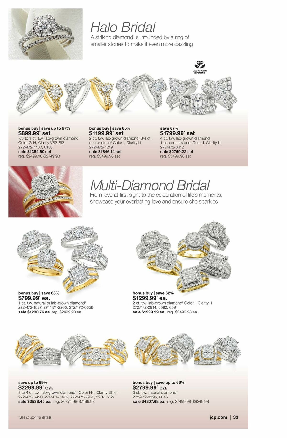 JCPenney Billion Dollar Jewelry Sale Weekly Ad from March 12