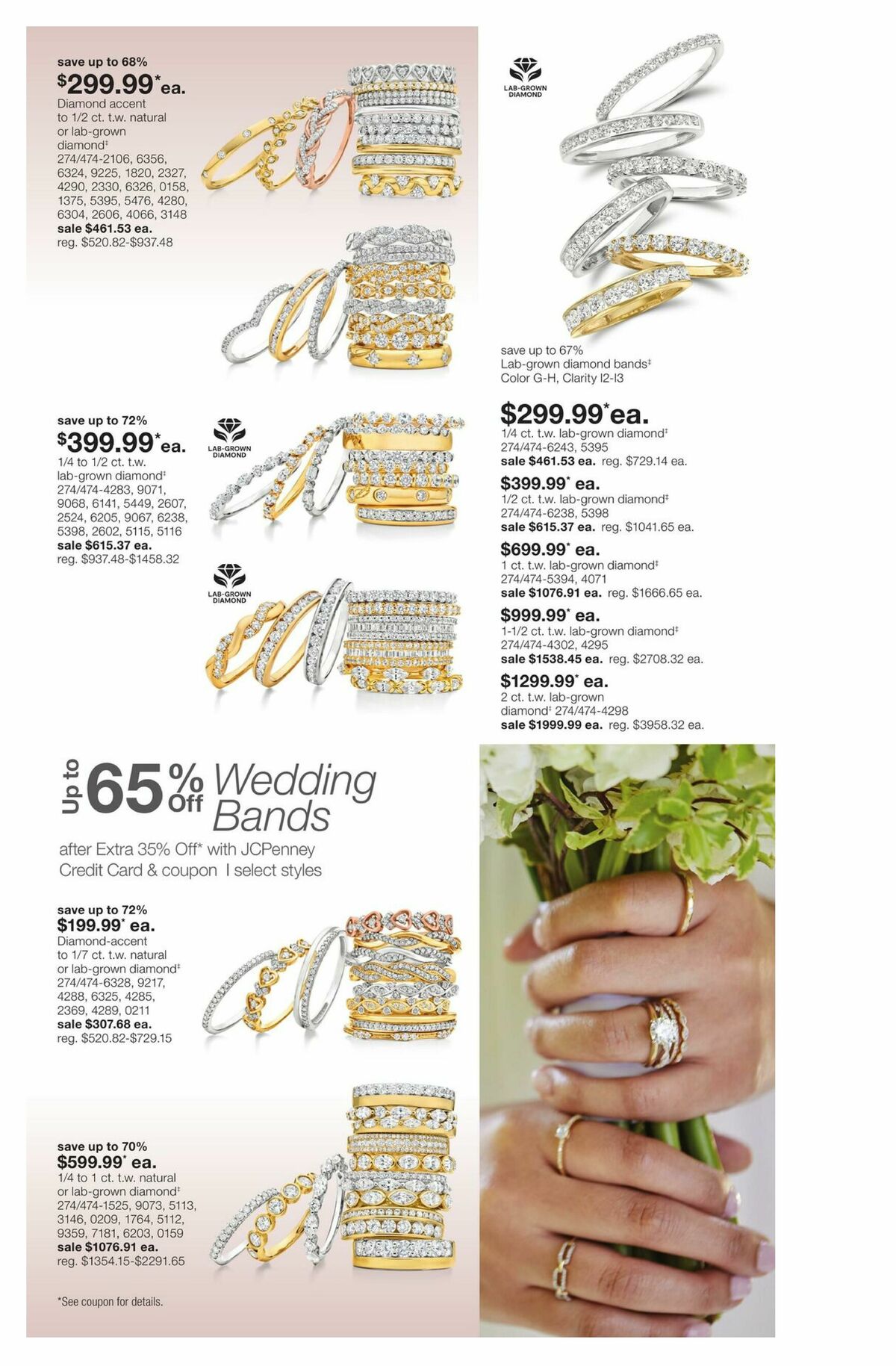 JCPenney Billion Dollar Jewelry Sale Weekly Ad from March 12