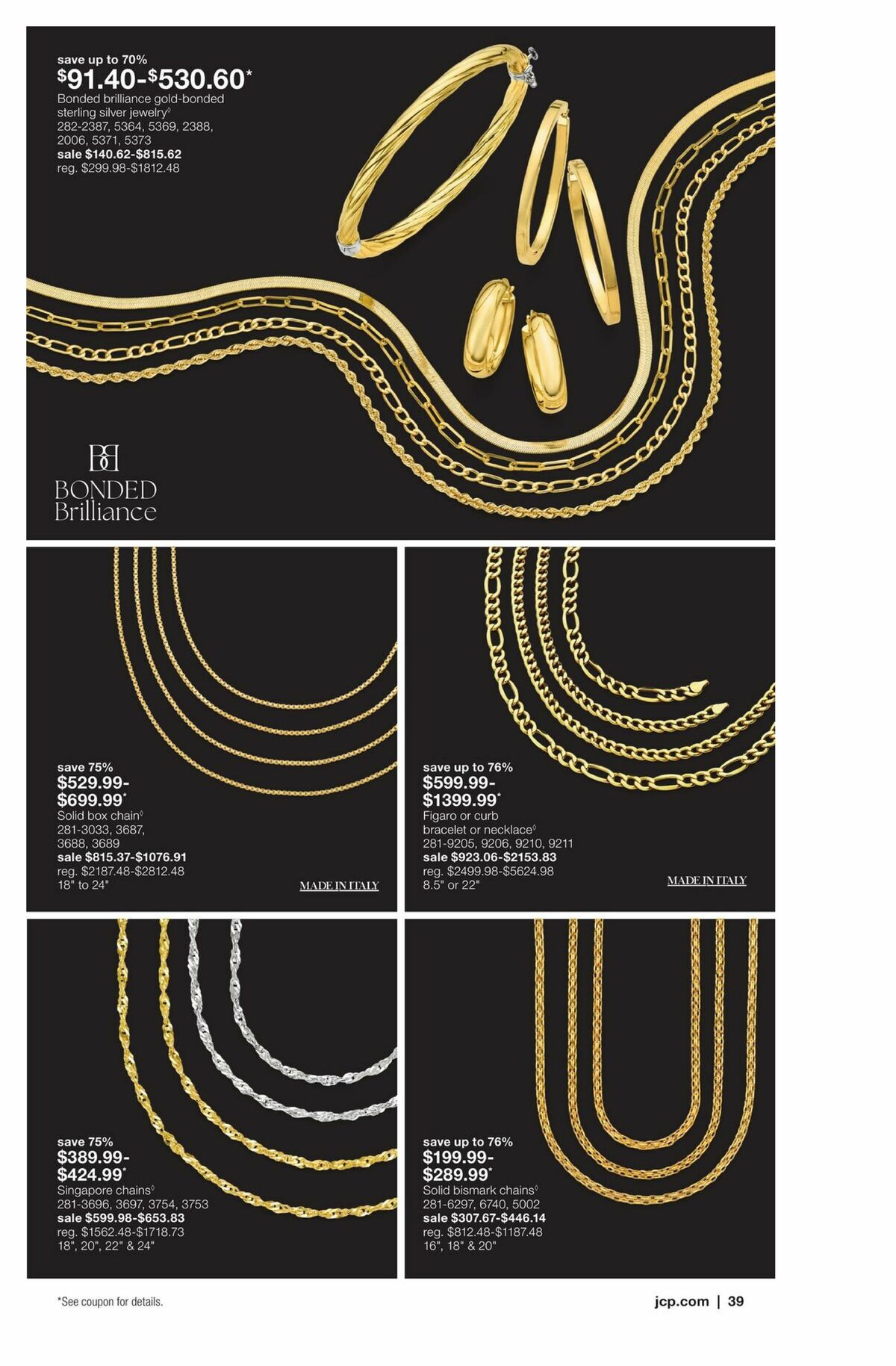 JCPenney Billion Dollar Jewelry Sale Weekly Ad from March 12