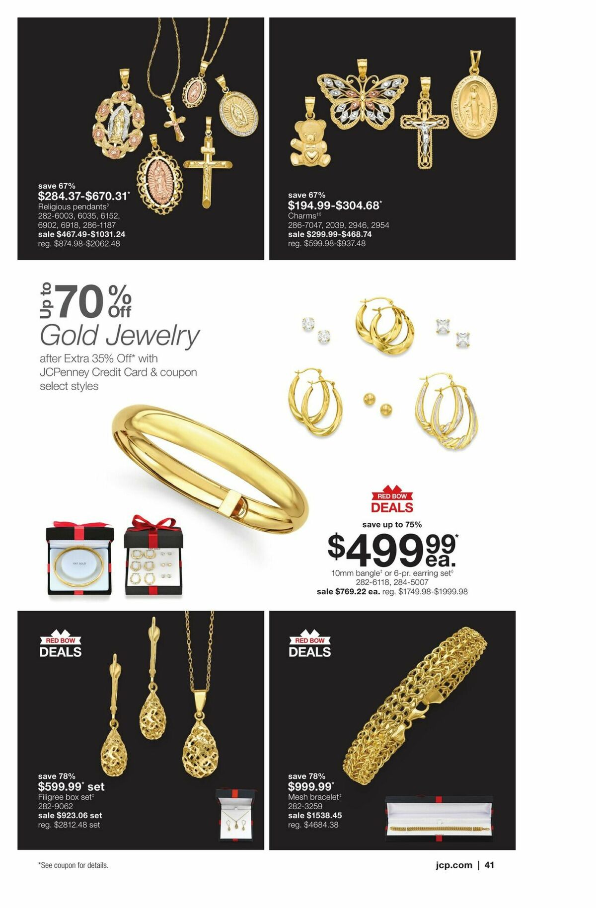 JCPenney Billion Dollar Jewelry Sale Weekly Ad from March 12