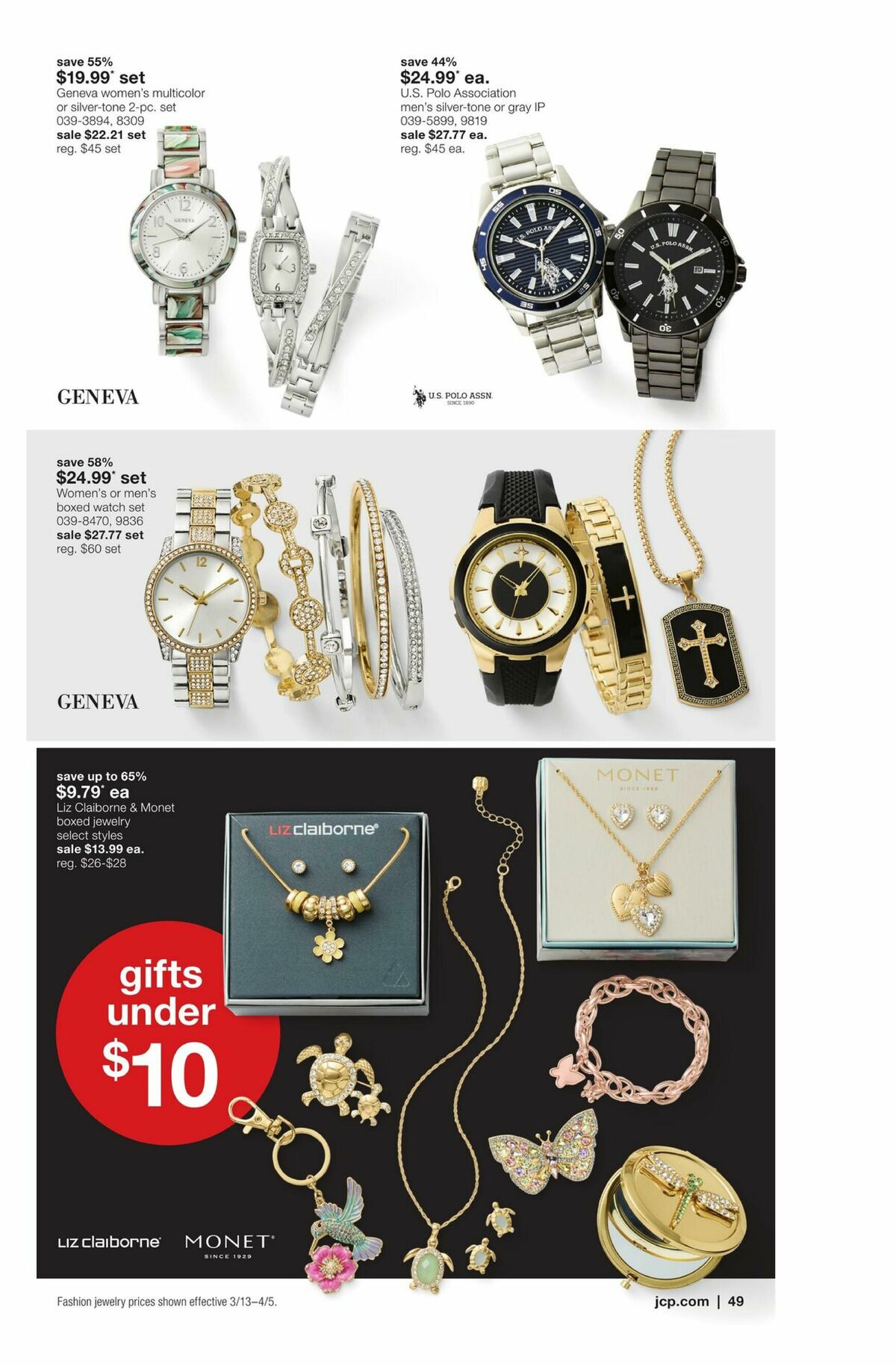 JCPenney Billion Dollar Jewelry Sale Weekly Ad from March 12