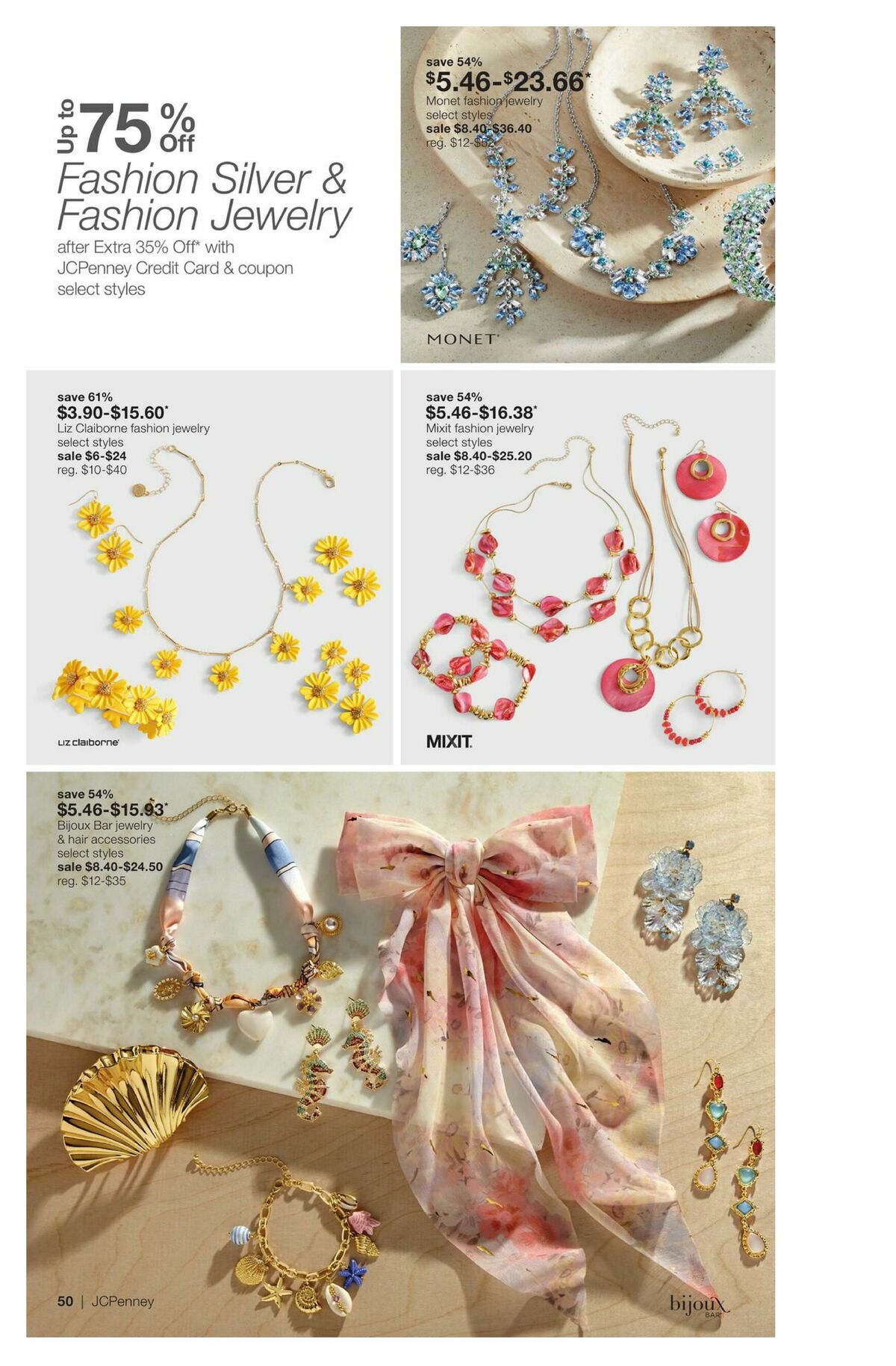 JCPenney Billion Dollar Jewelry Sale Weekly Ad from March 12