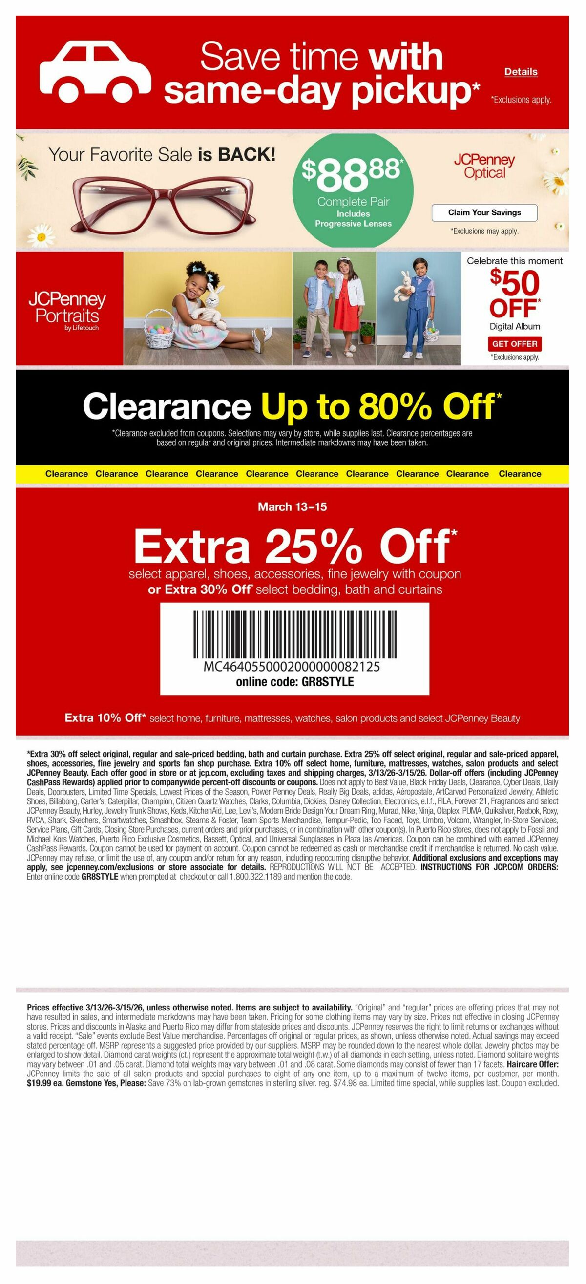 JCPenney Weekly Ad from March 13