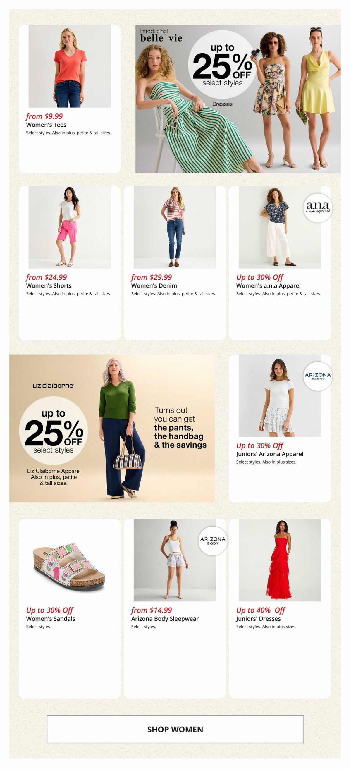 JCPenney Weekly Ad from March 16