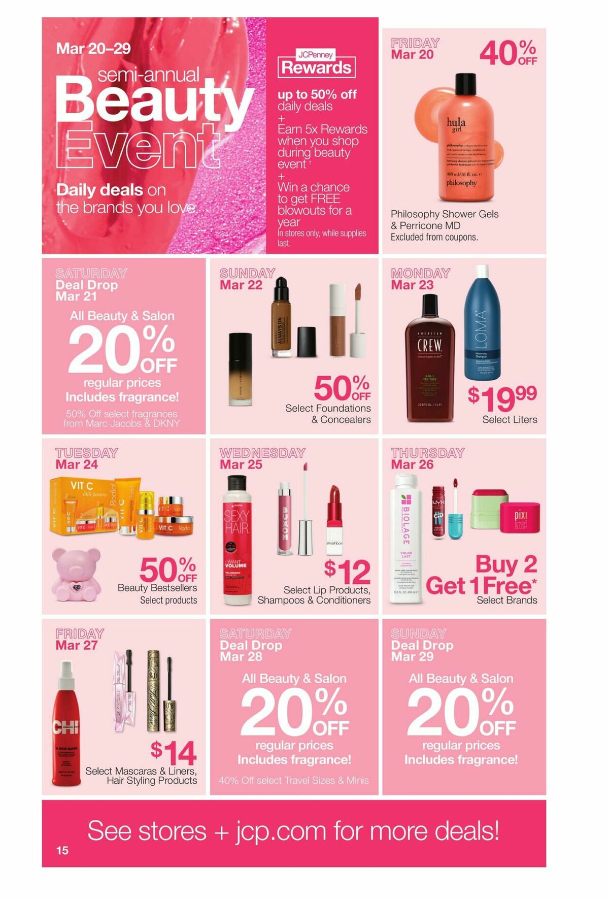 JCPenney Spring Fashion Digest Weekly Ad from March 16