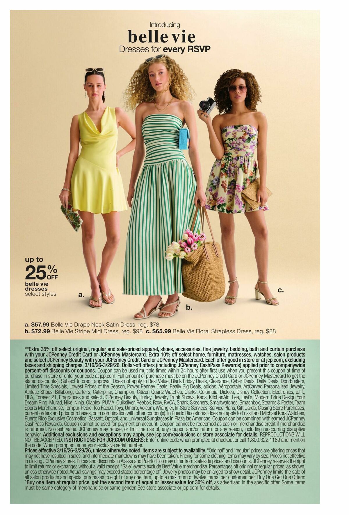 JCPenney Spring Fashion Digest Weekly Ad from March 16
