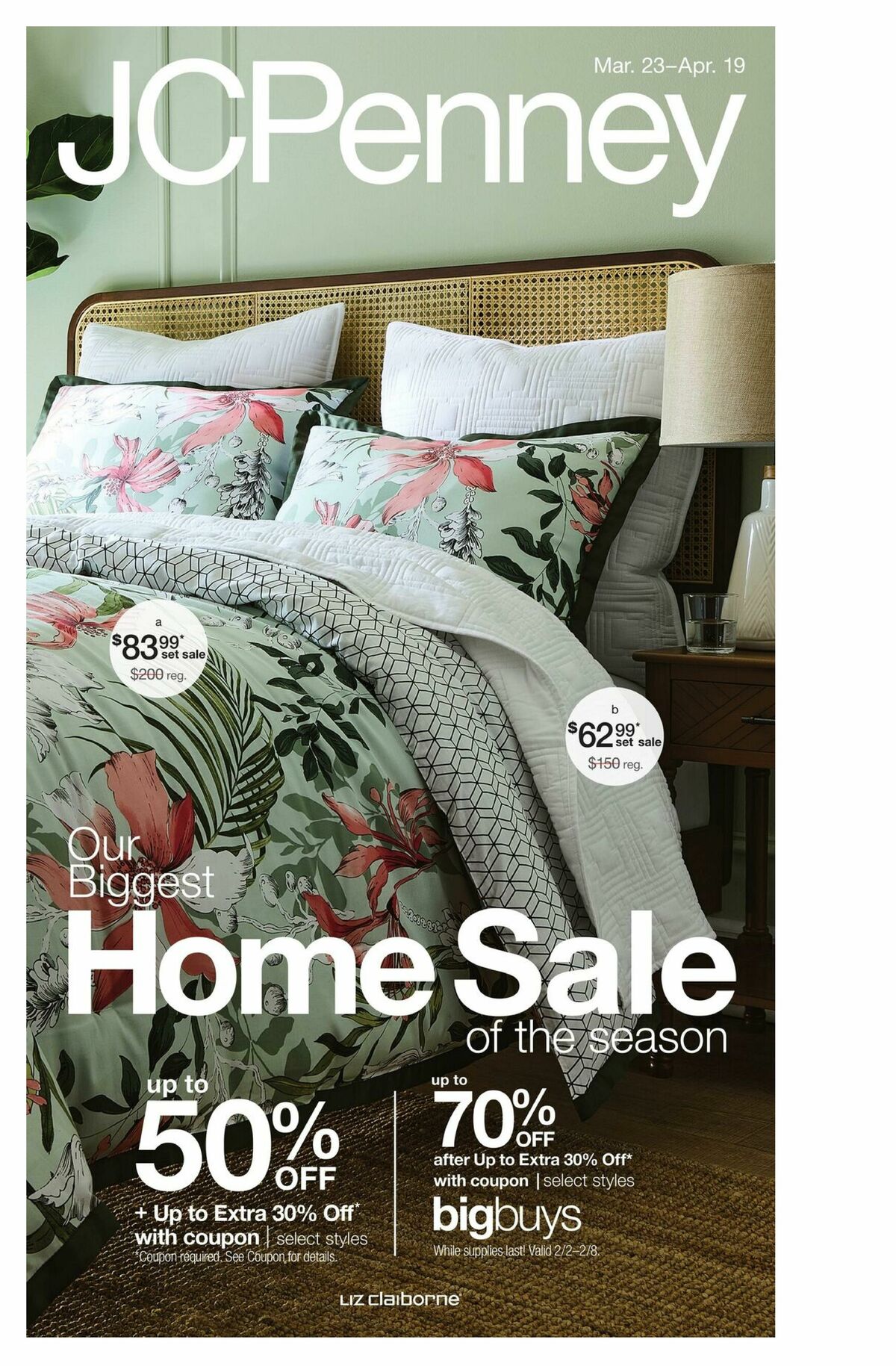 JCPenney Our Biggest Home Sale of the Season Weekly Ad from March 23