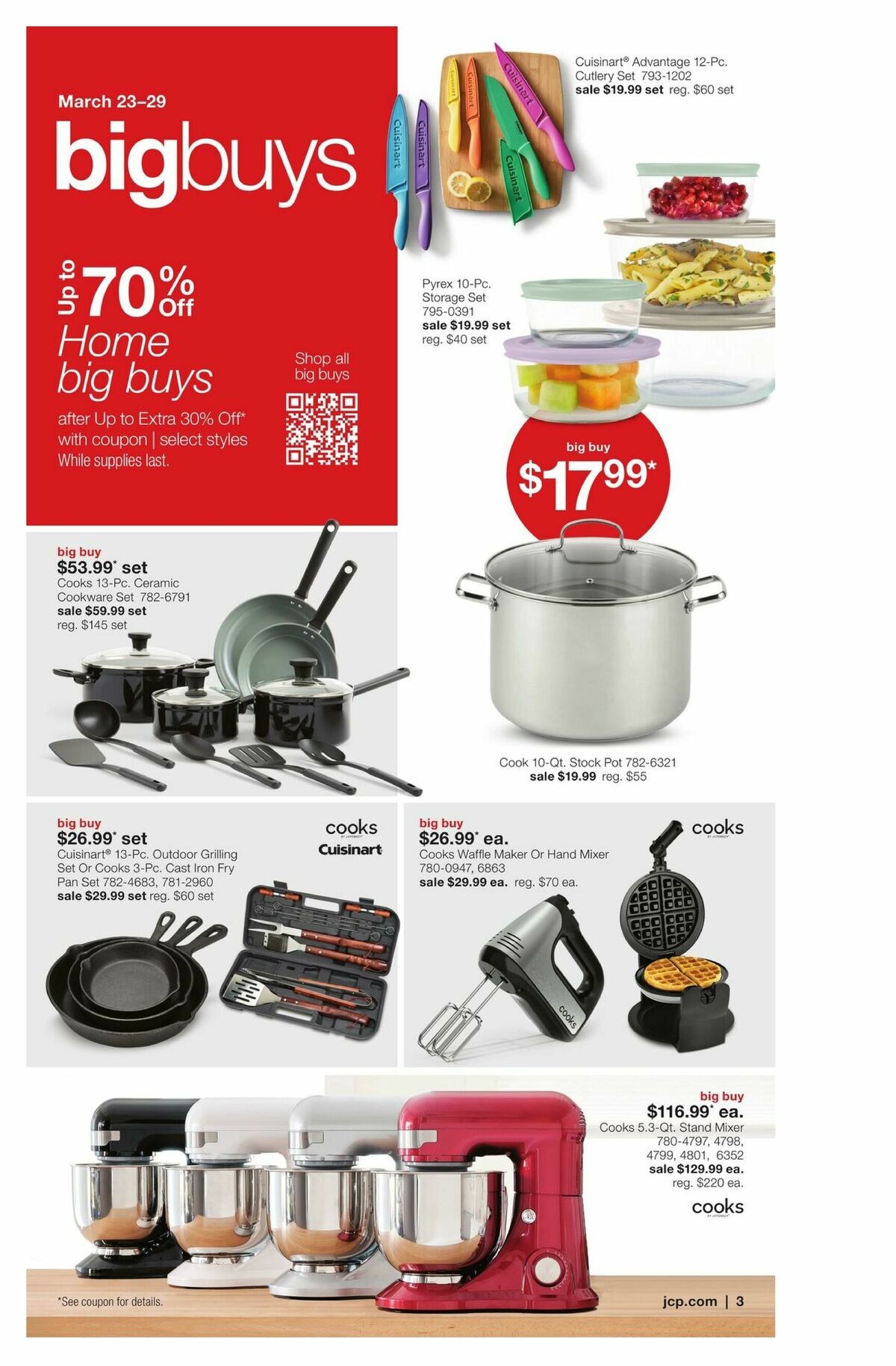 JCPenney Our Biggest Home Sale of the Season Weekly Ad from March 23
