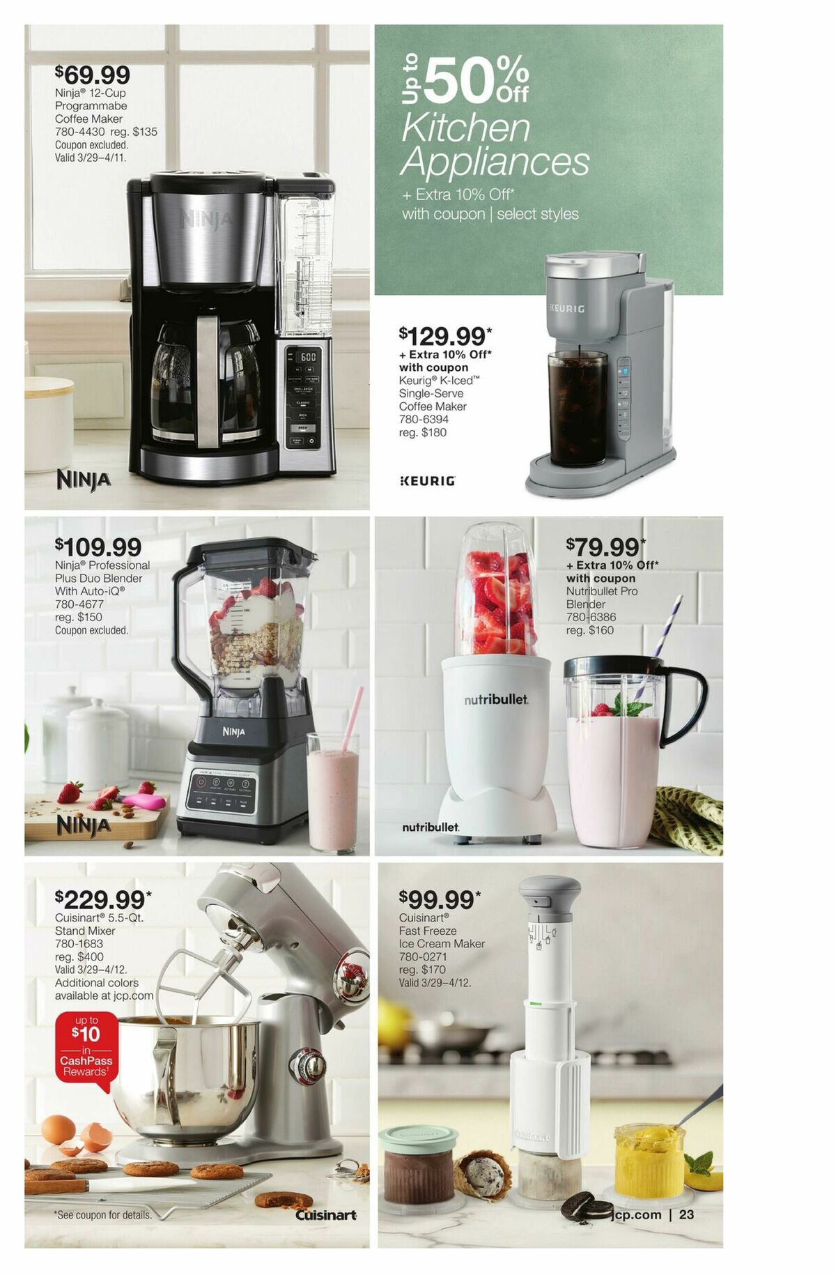 JCPenney Our Biggest Home Sale of the Season Weekly Ad from March 23