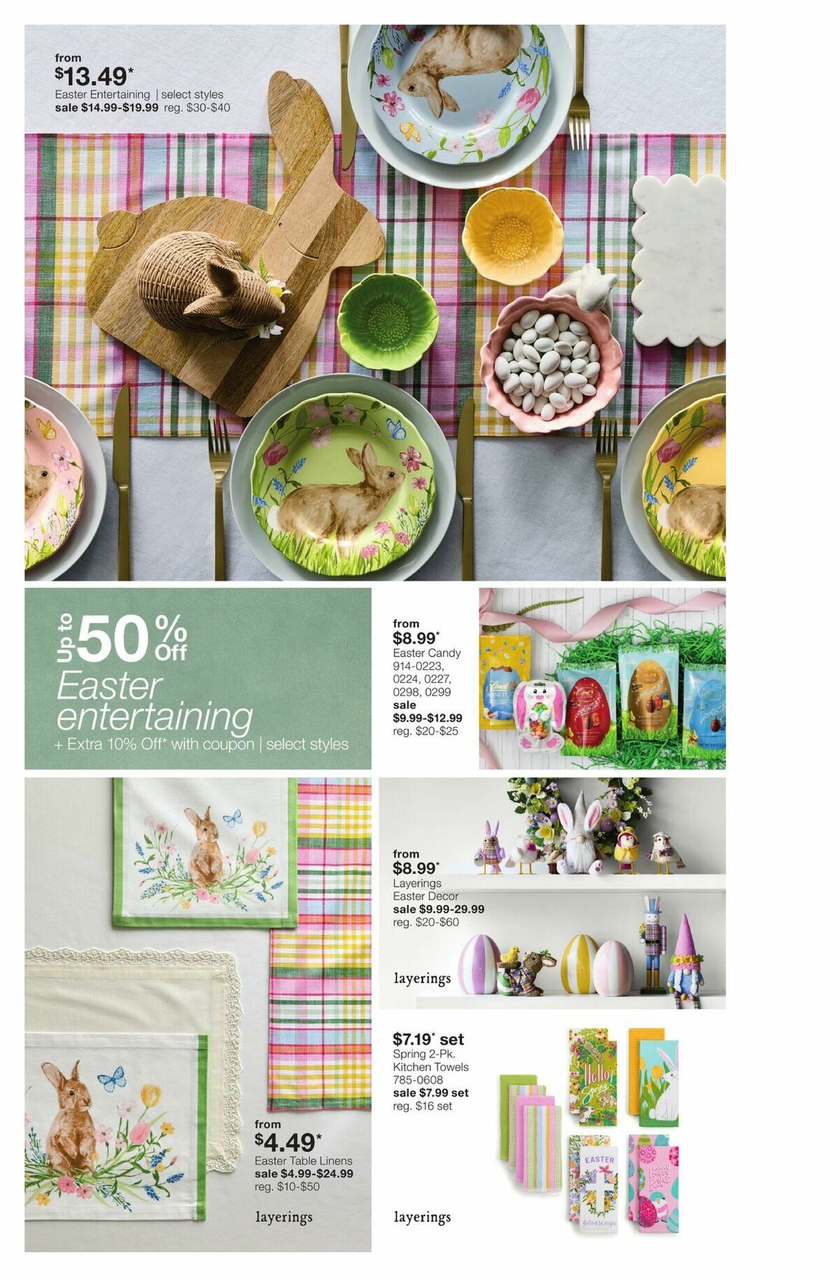 JCPenney Our Biggest Home Sale of the Season Weekly Ad from March 23