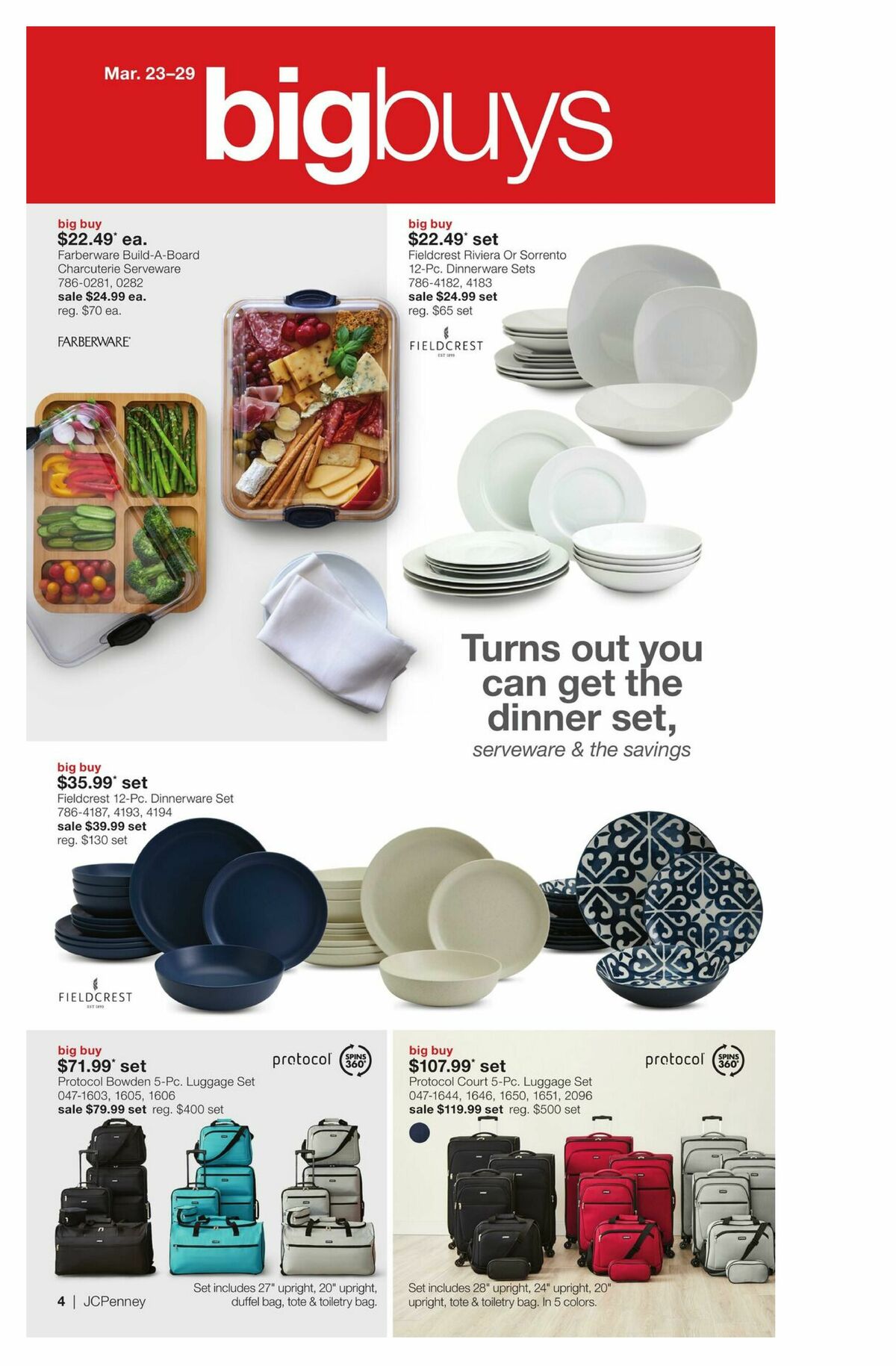 JCPenney Our Biggest Home Sale of the Season Weekly Ad from March 23