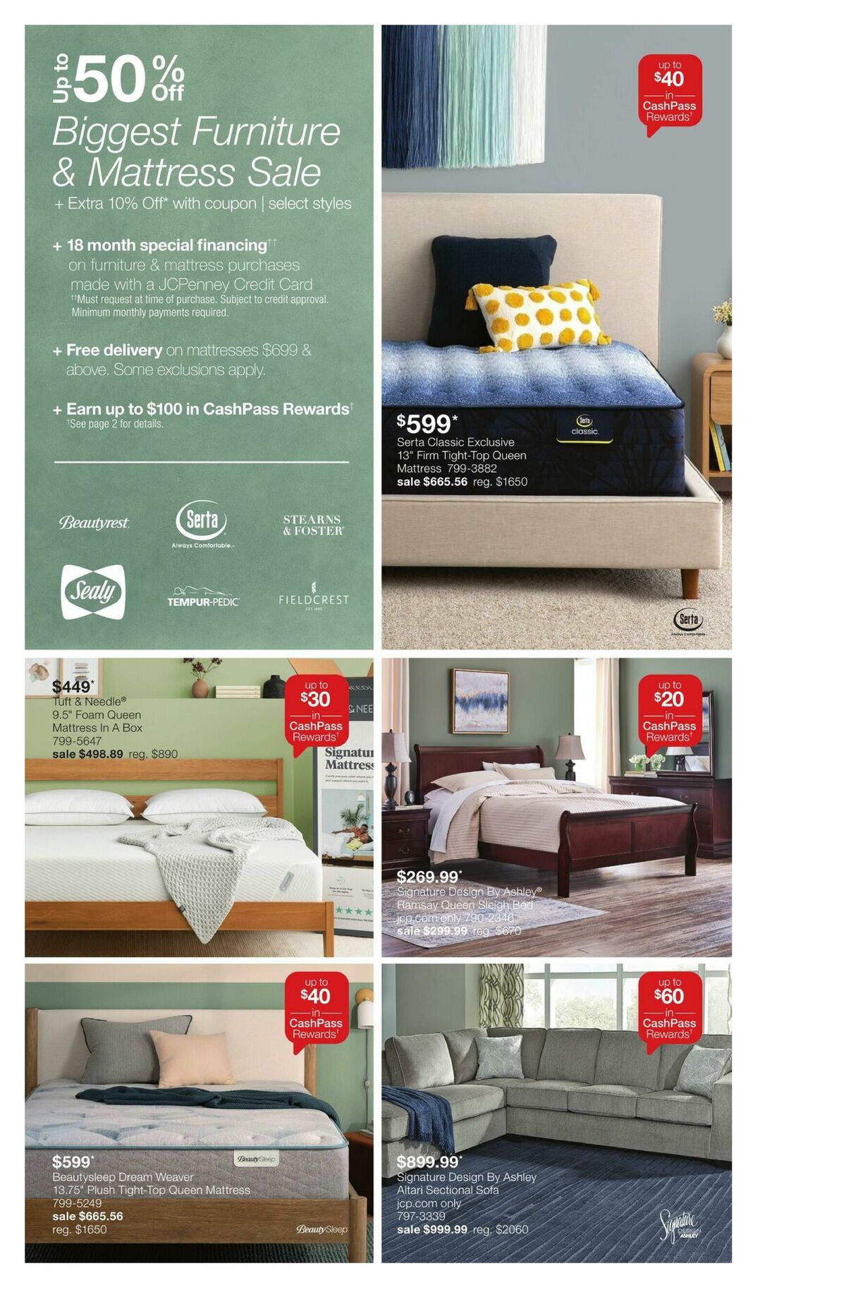 JCPenney Our Biggest Home Sale of the Season Weekly Ad from March 23