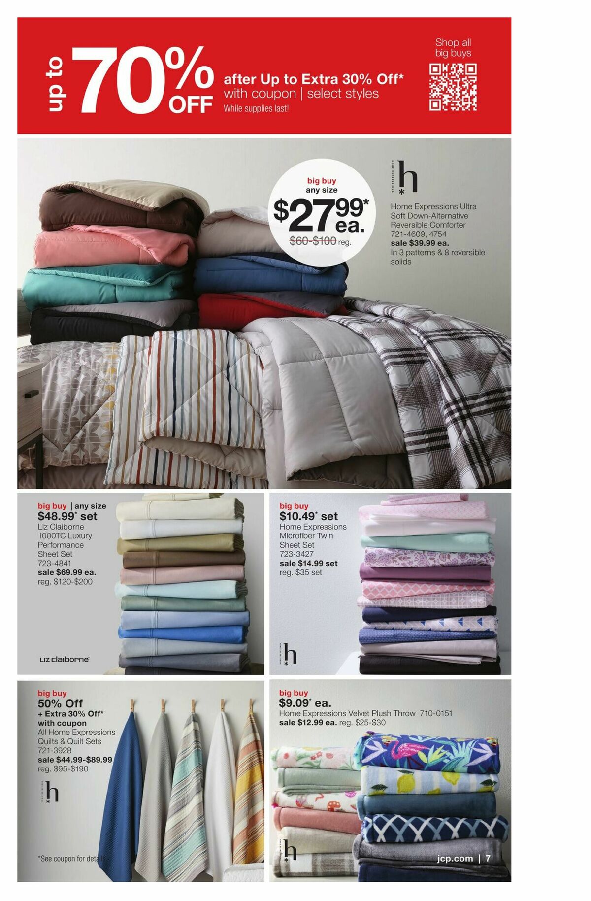 JCPenney Our Biggest Home Sale of the Season Weekly Ad from March 23