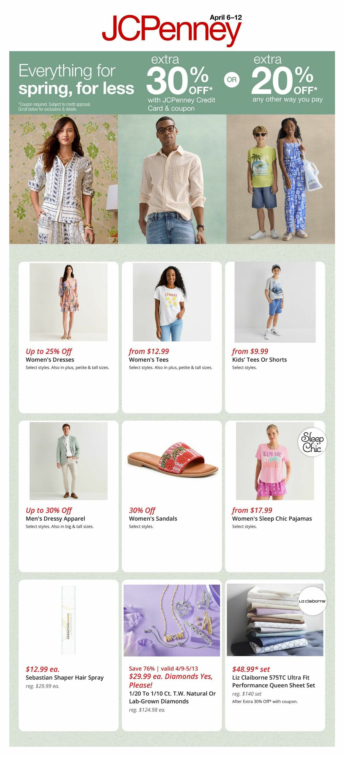 JCPenney Weekly Ad from April 6