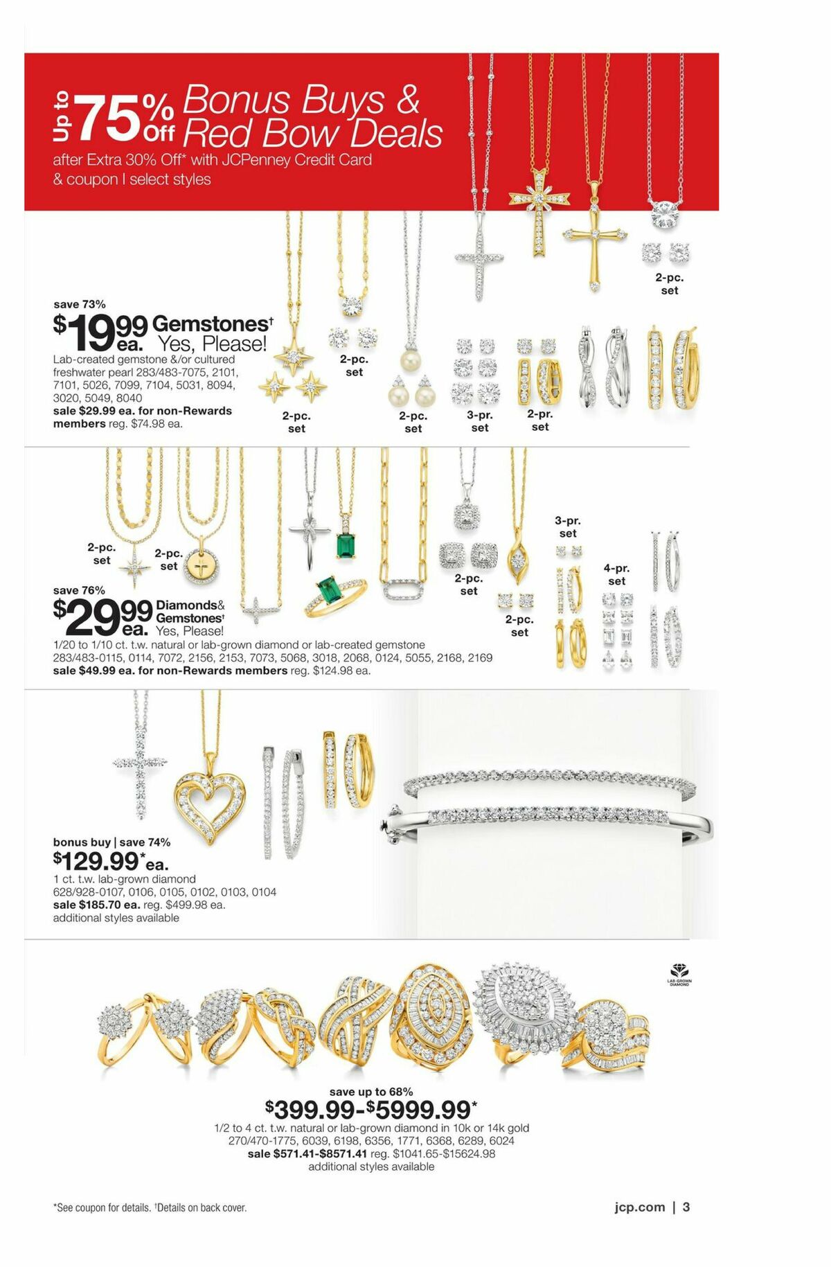 JCPenney Mother’s Day Jewelry Sale Weekly Ad from April 9