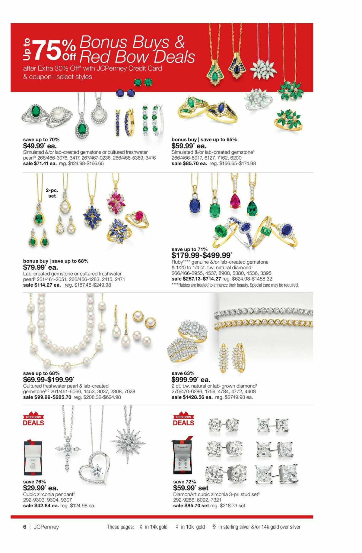 JCPenney Mother’s Day Jewelry Sale Weekly Ad from April 9