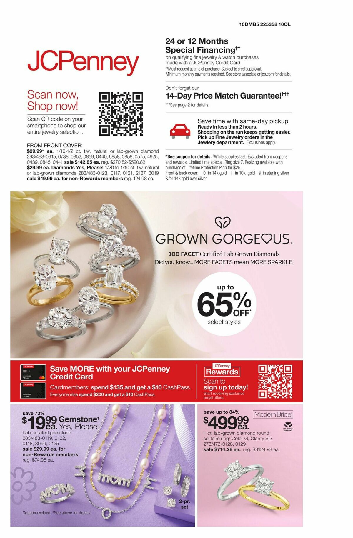 JCPenney Mother’s Day Jewelry Sale Weekly Ad from April 9