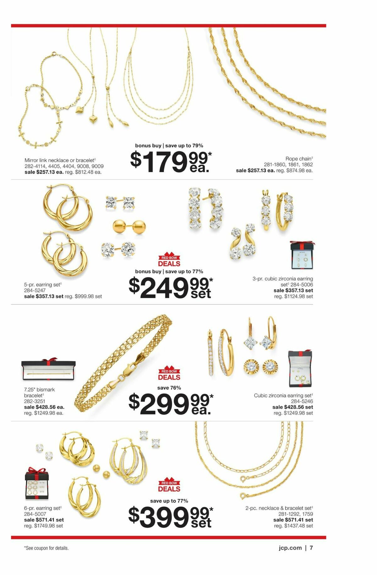JCPenney Mother’s Day Jewelry Sale Weekly Ad from April 9