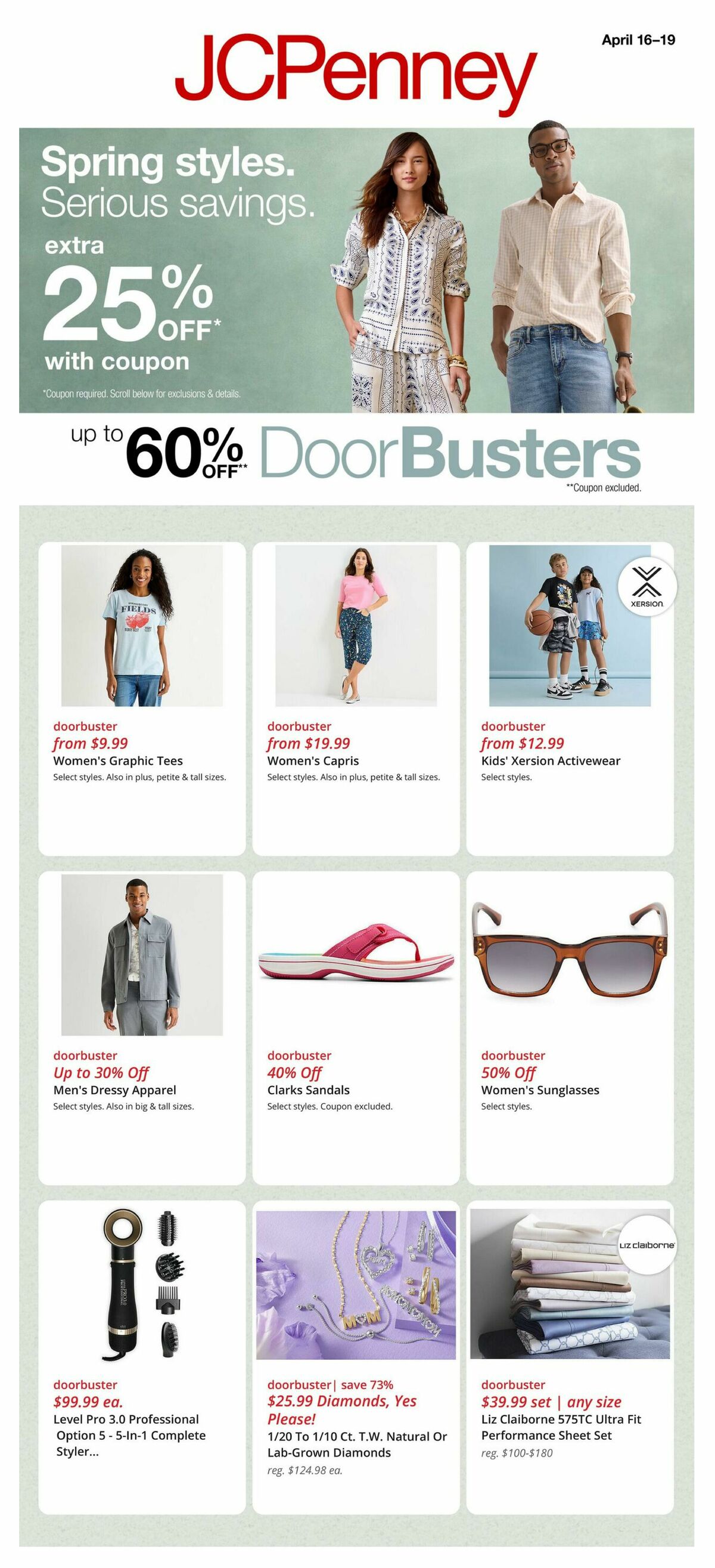 JCPenney Weekly Ad from April 16