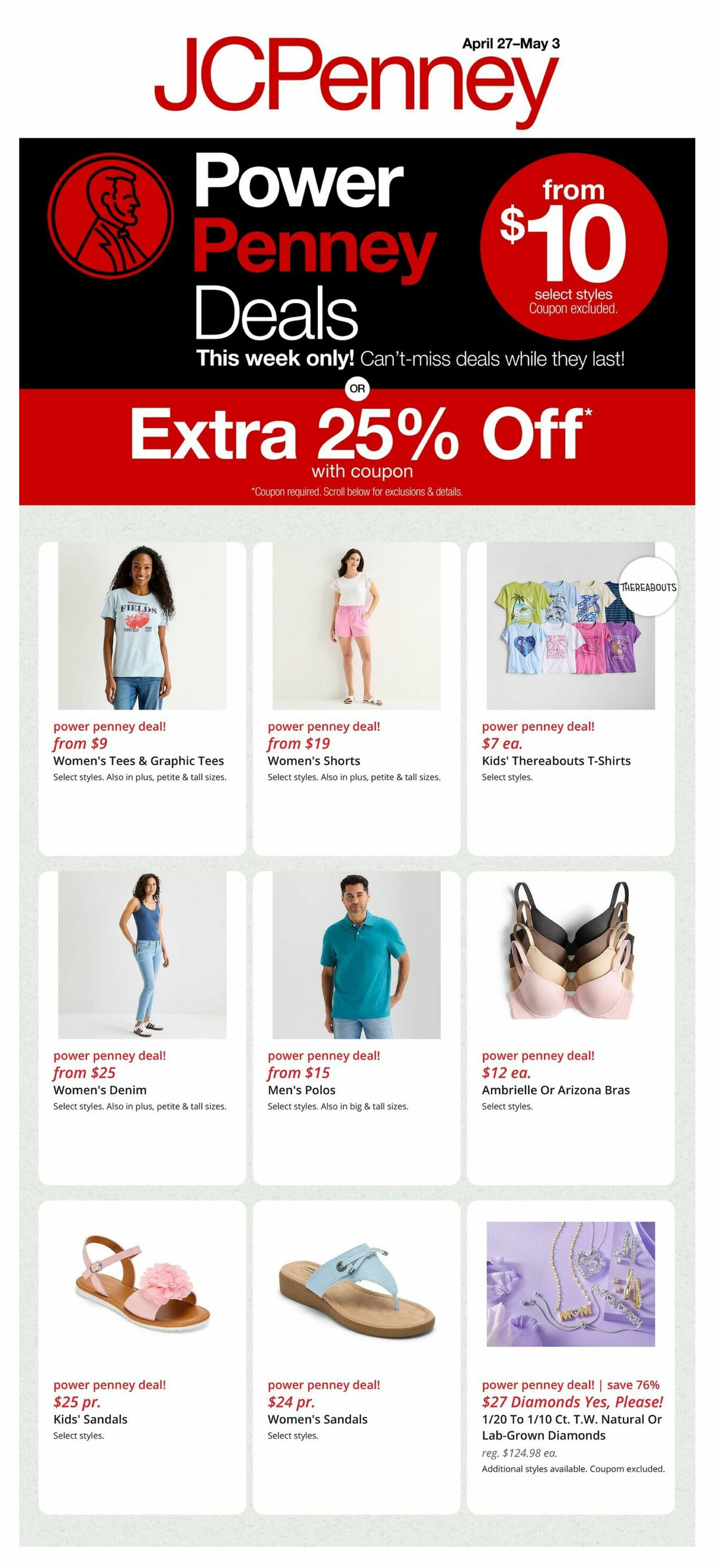 JCPenney Weekly Ad from April 27