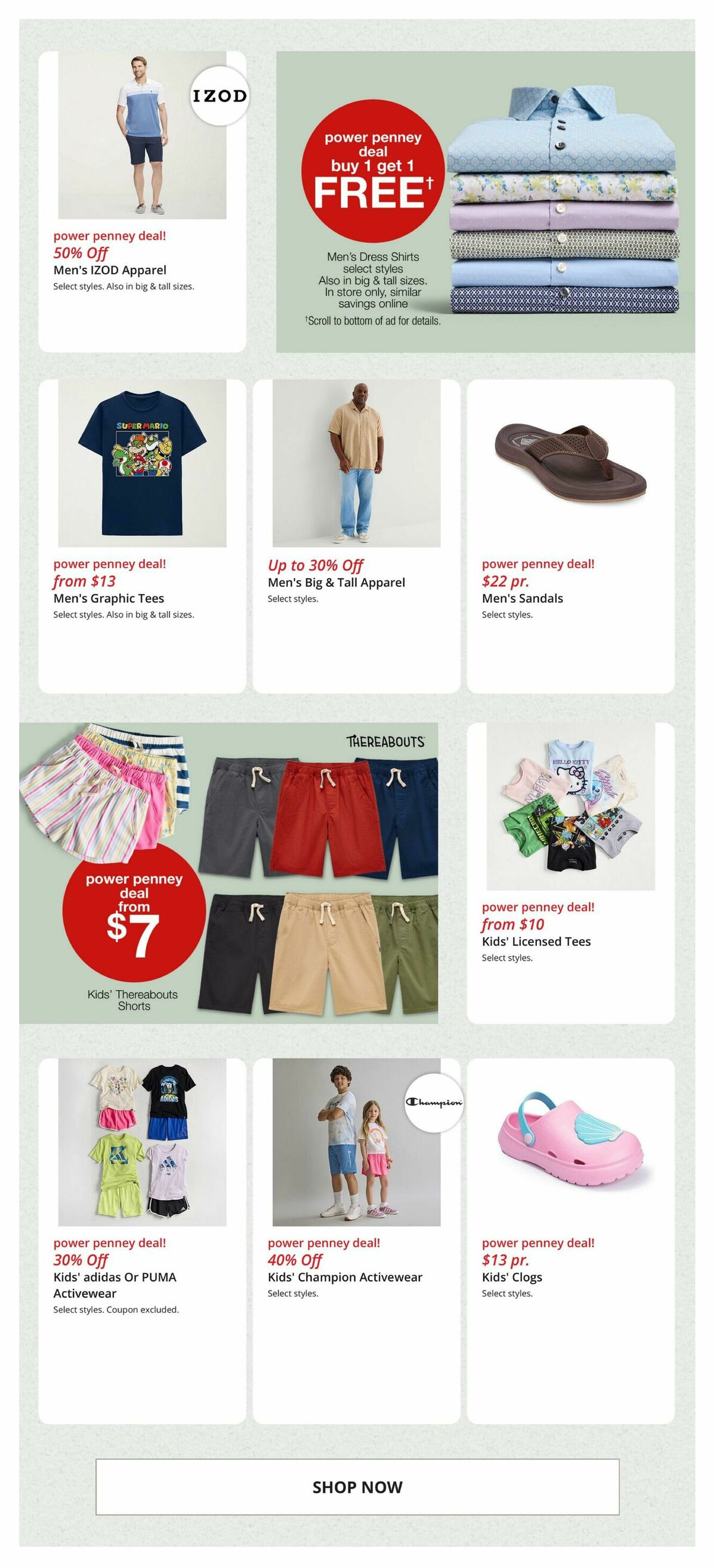 JCPenney Weekly Ad from April 27