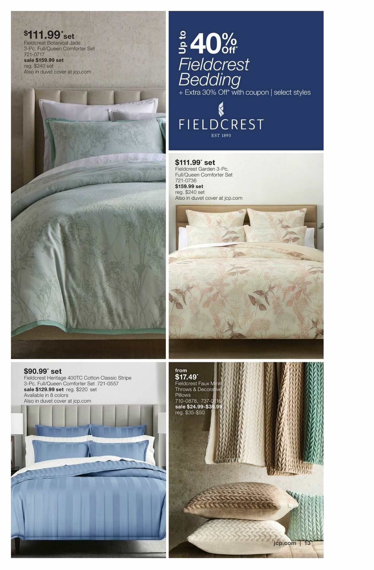 JCPenney Memorial Day Home Sale Weekly Ad from April 27