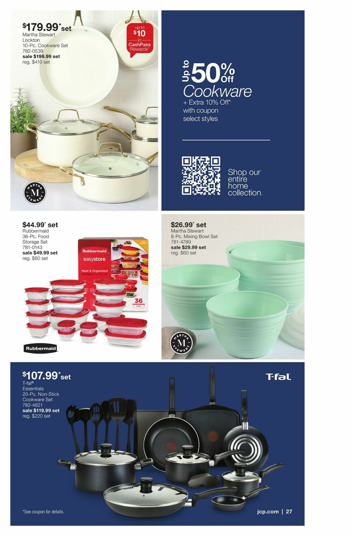JCPenney Memorial Day Home Sale Weekly Ad from April 27
