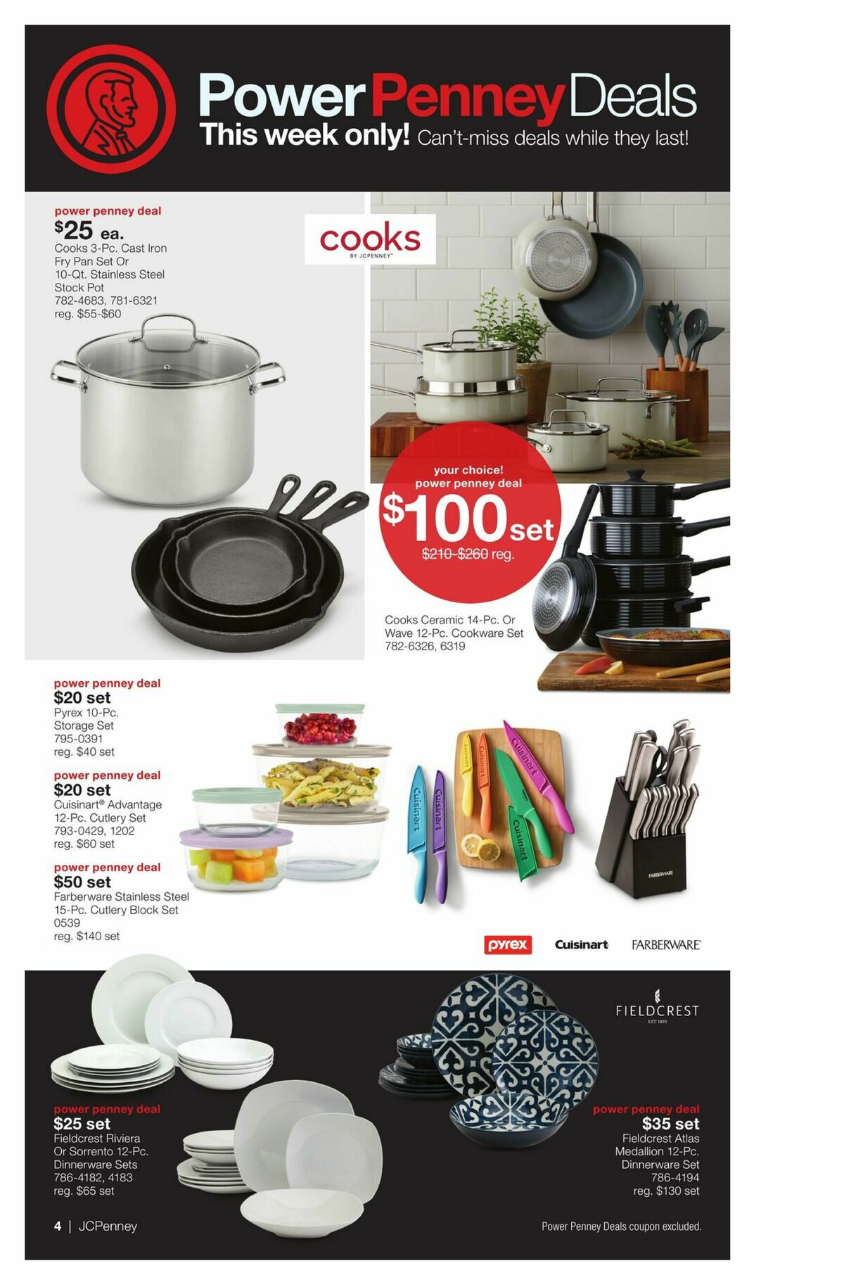 JCPenney Memorial Day Home Sale Weekly Ad from April 27