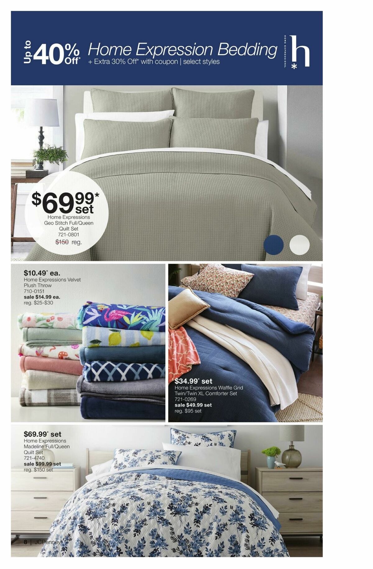 JCPenney Memorial Day Home Sale Weekly Ad from April 27
