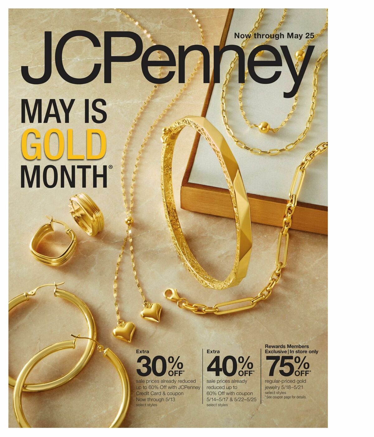 JCPenney May is Gold Month Weekly Ad from May 16