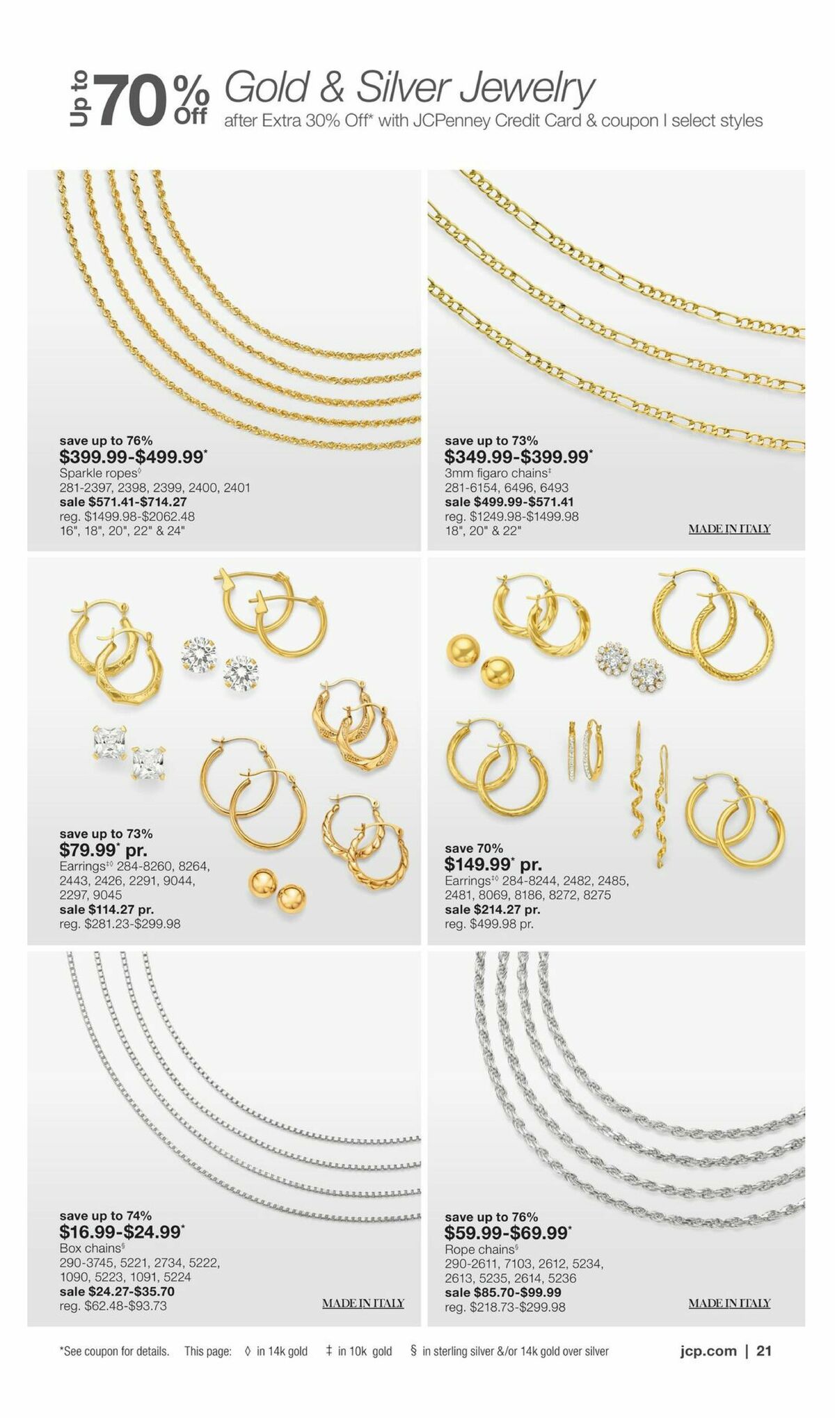 JCPenney Our Biggest Jewelry Sale of the Season Weekly Ad from May 29